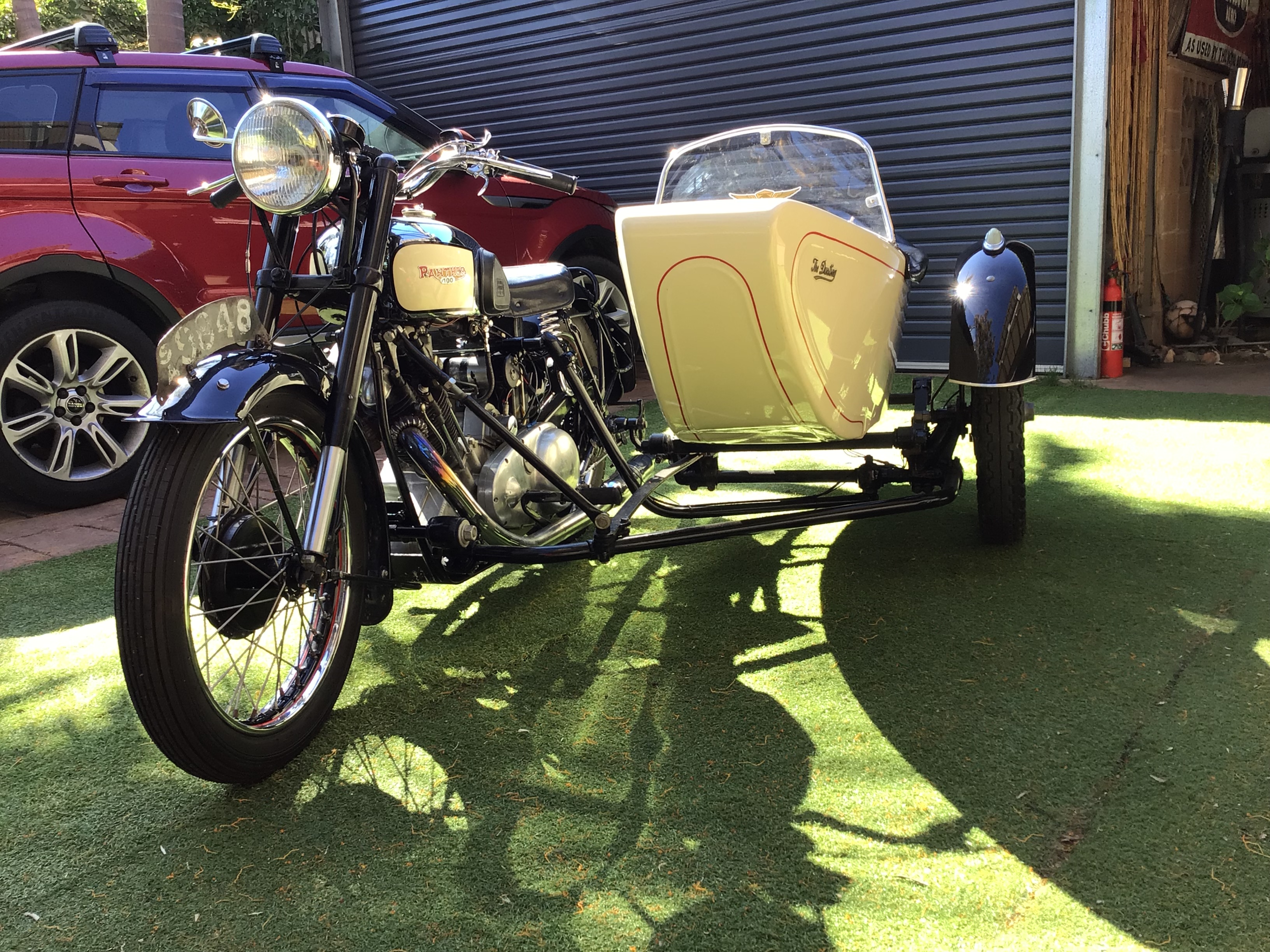 1948 PANTHER M100 600CC OUTFIT 