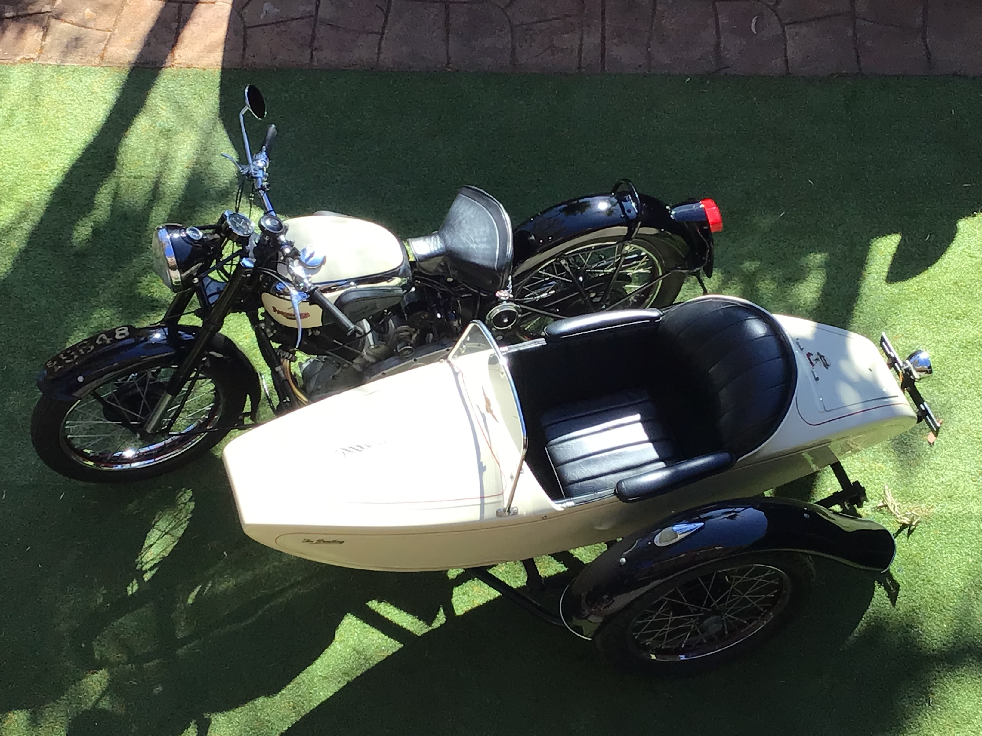 1948 PANTHER M100 600CC OUTFIT
