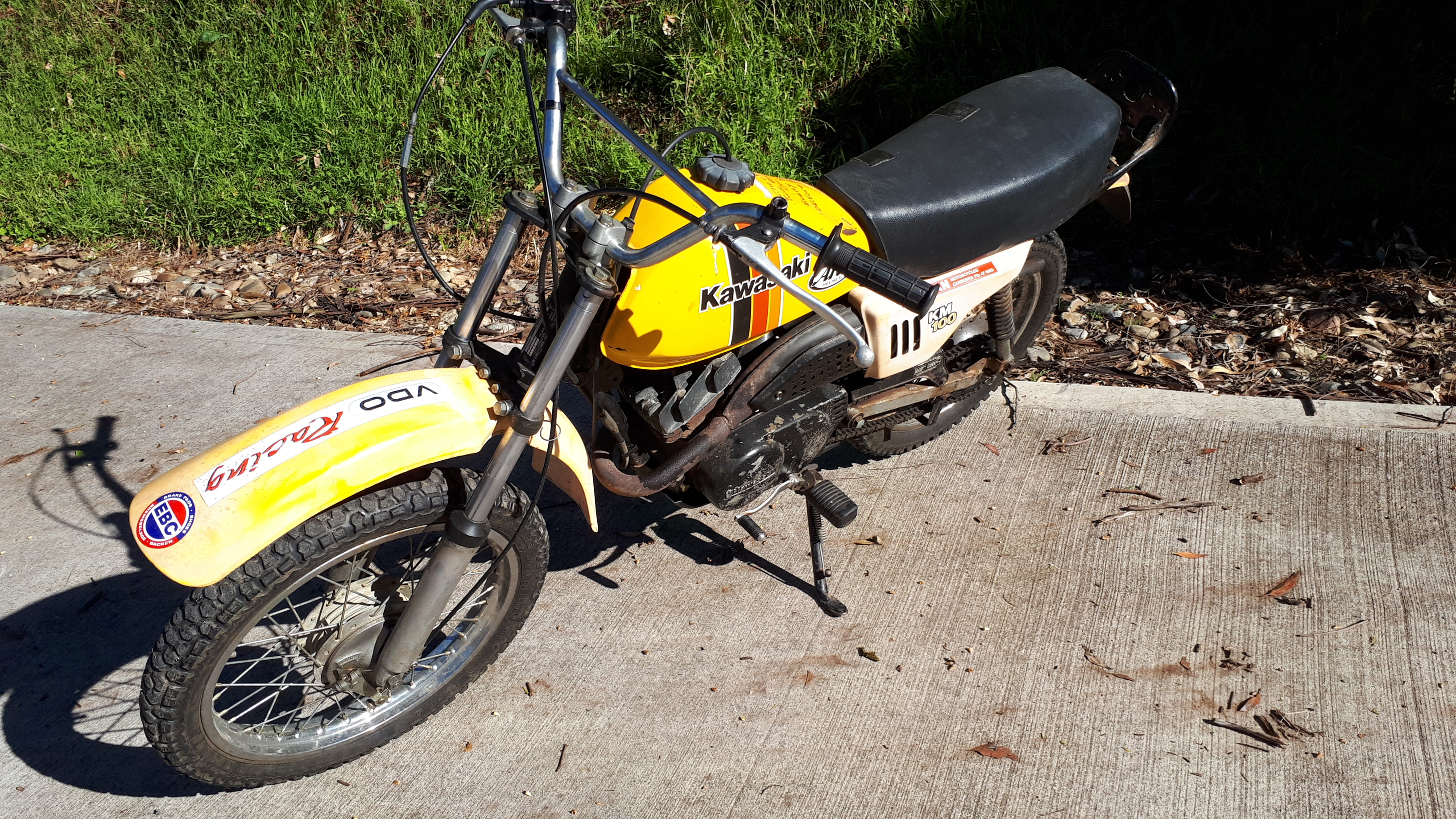 1980 KAWASAKI KM100 TRAIL 