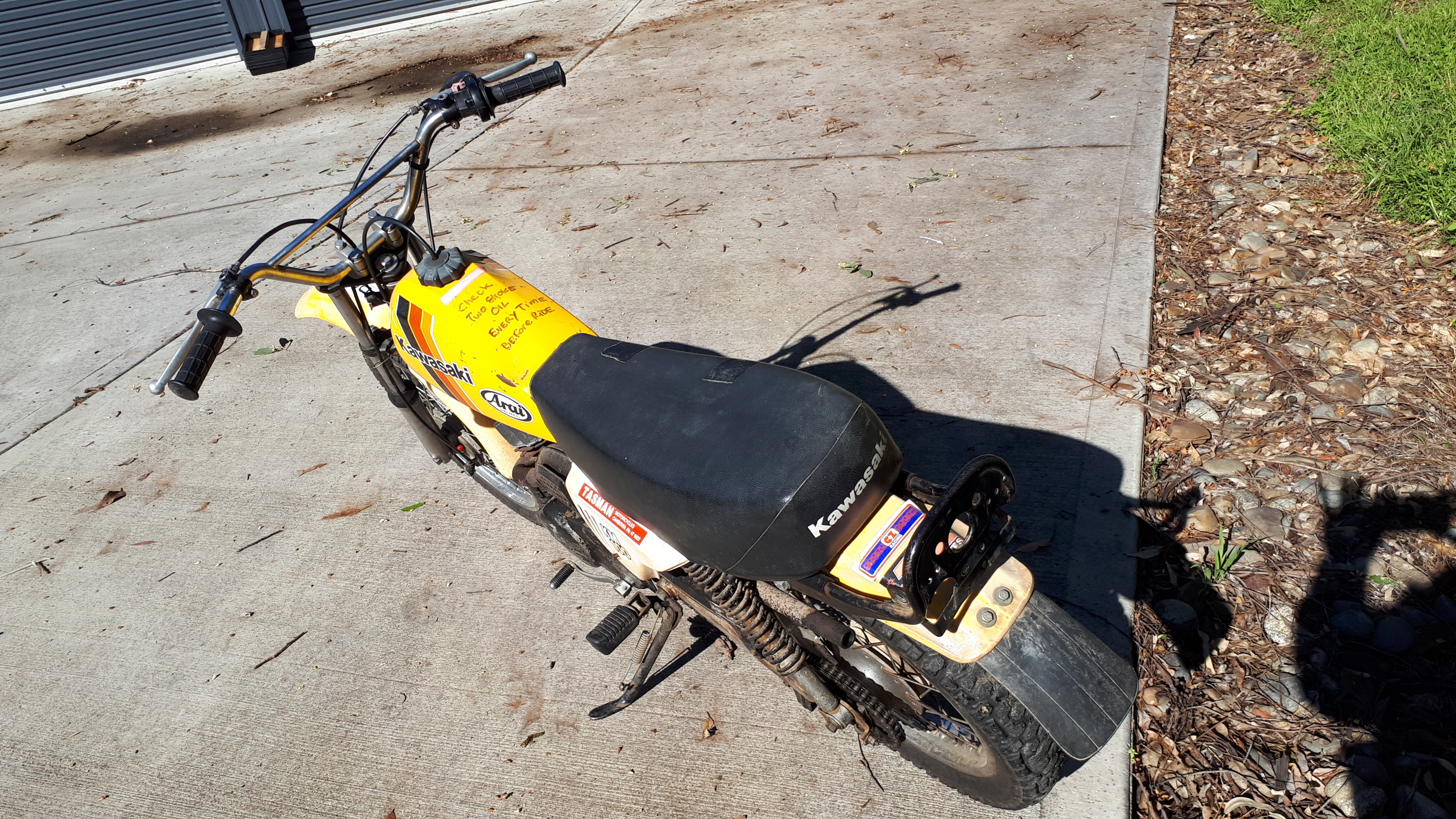 1980 KAWASAKI KM100 TRAIL 