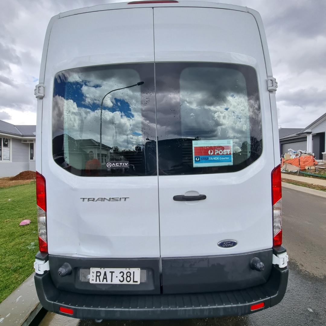 2018 FORD HIGH ROOF TRANSIT VAN