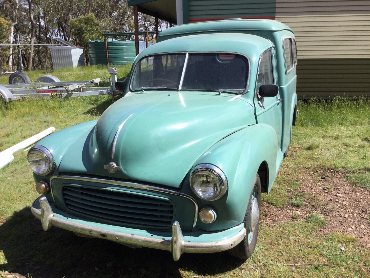 1953 MORRIS MINOR PANEL VAN 