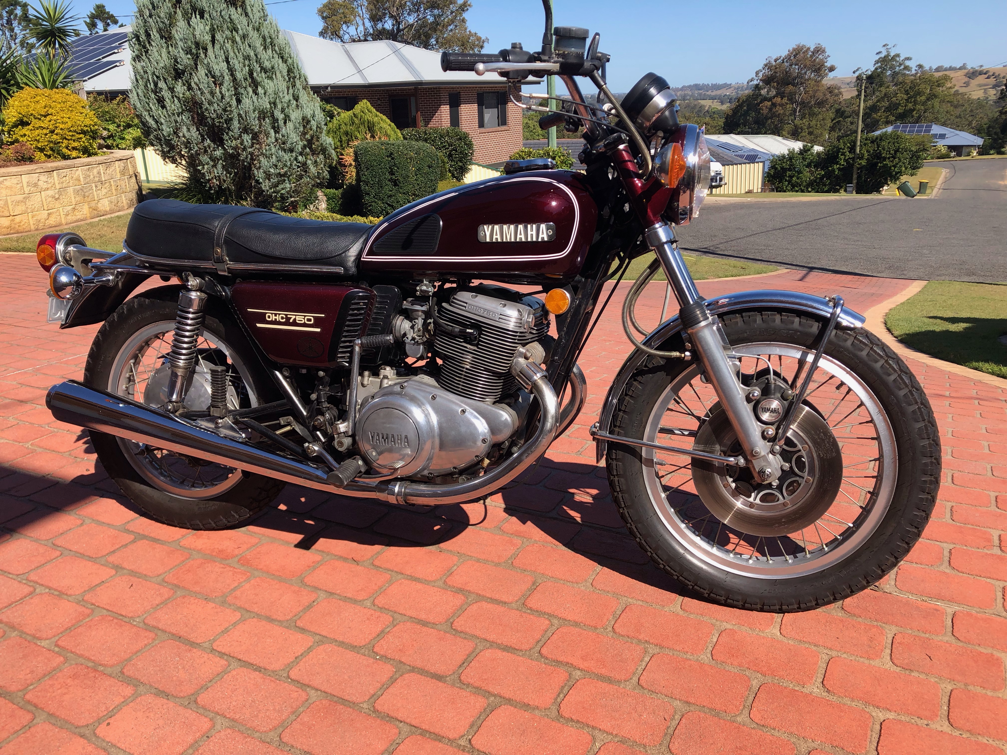 1974 YAMAHA TX750 ROAD