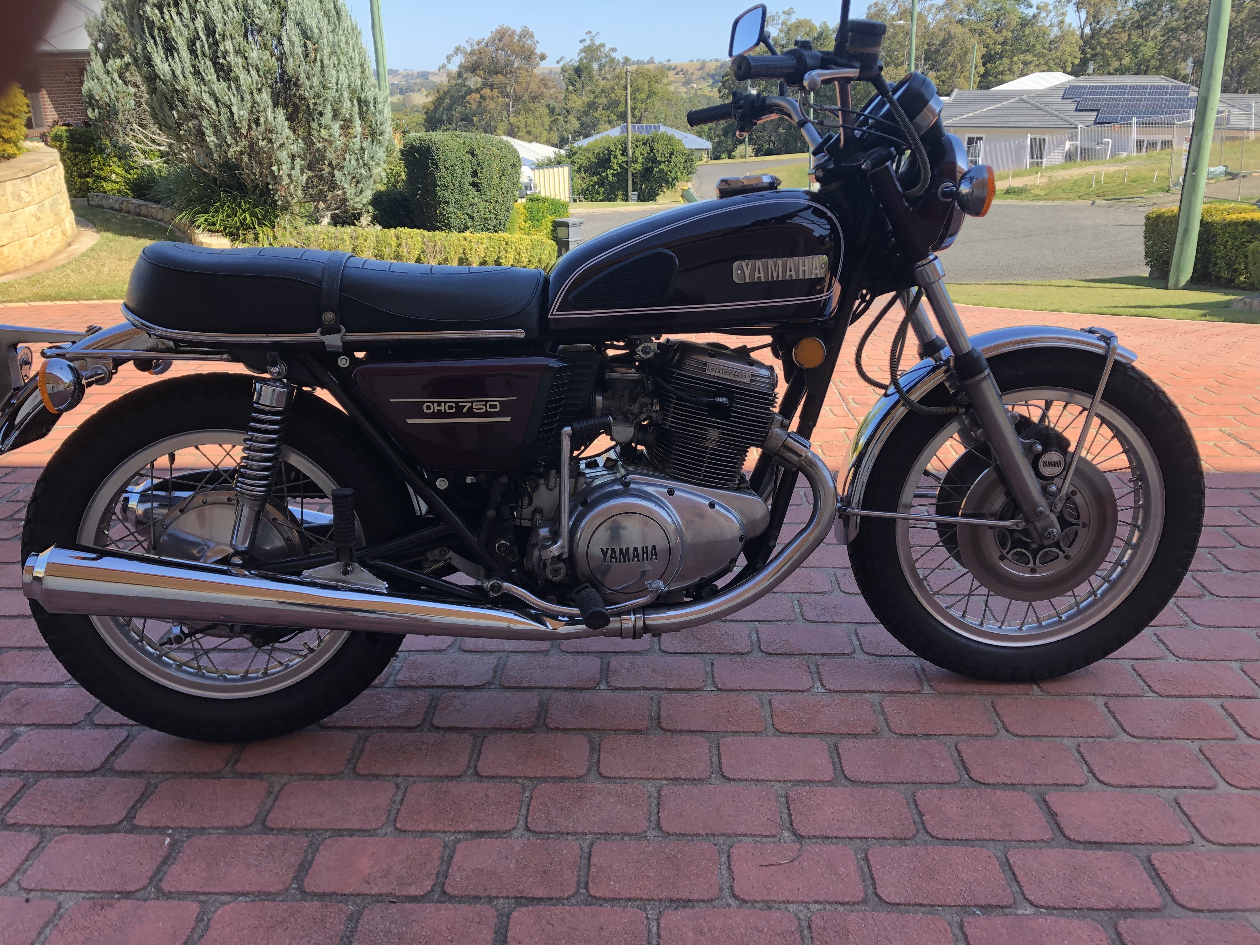 1974 YAMAHA TX750 ROAD