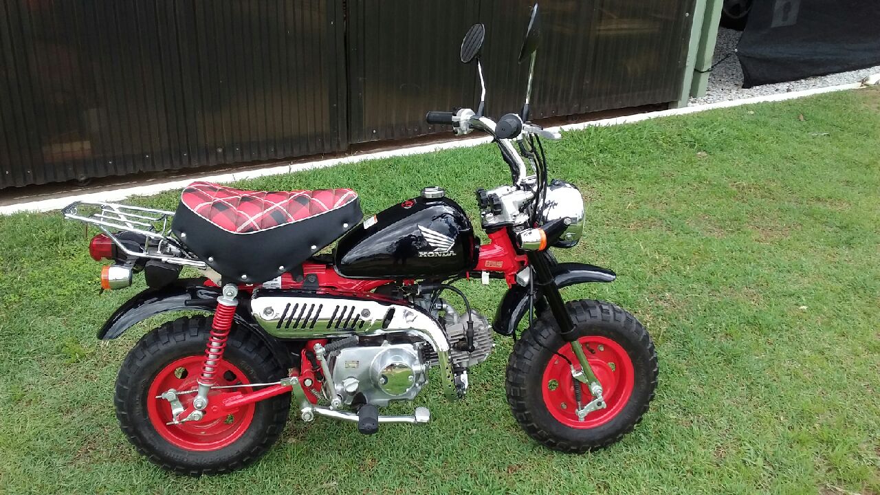 2007 HONDA Z50 MONKEY MINIBIKE 