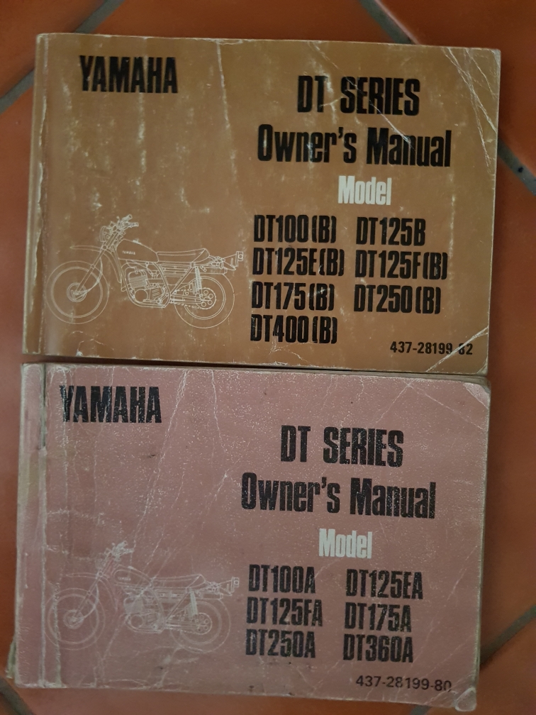 YAMAHA DT SERIES 1973, OWNER’S MANUAL