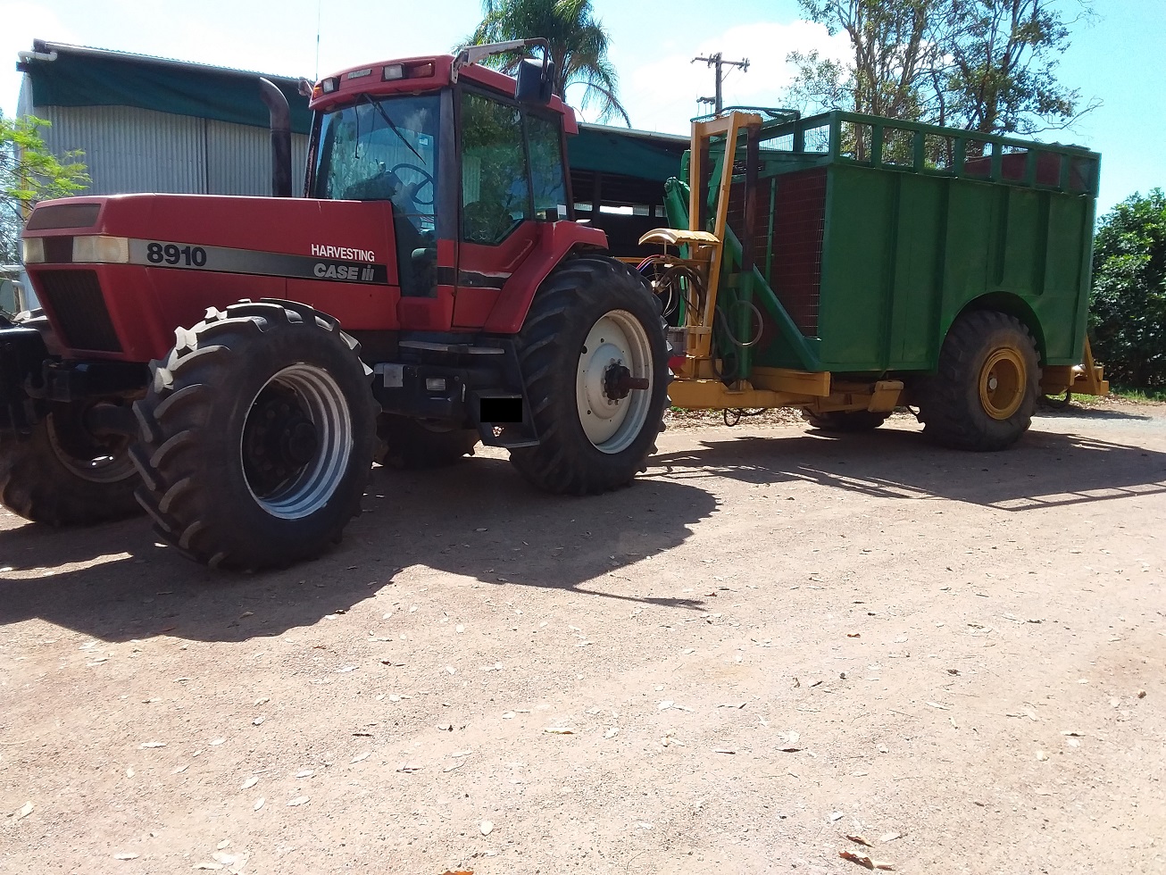 Case 8910 4x4 Cab Tractor