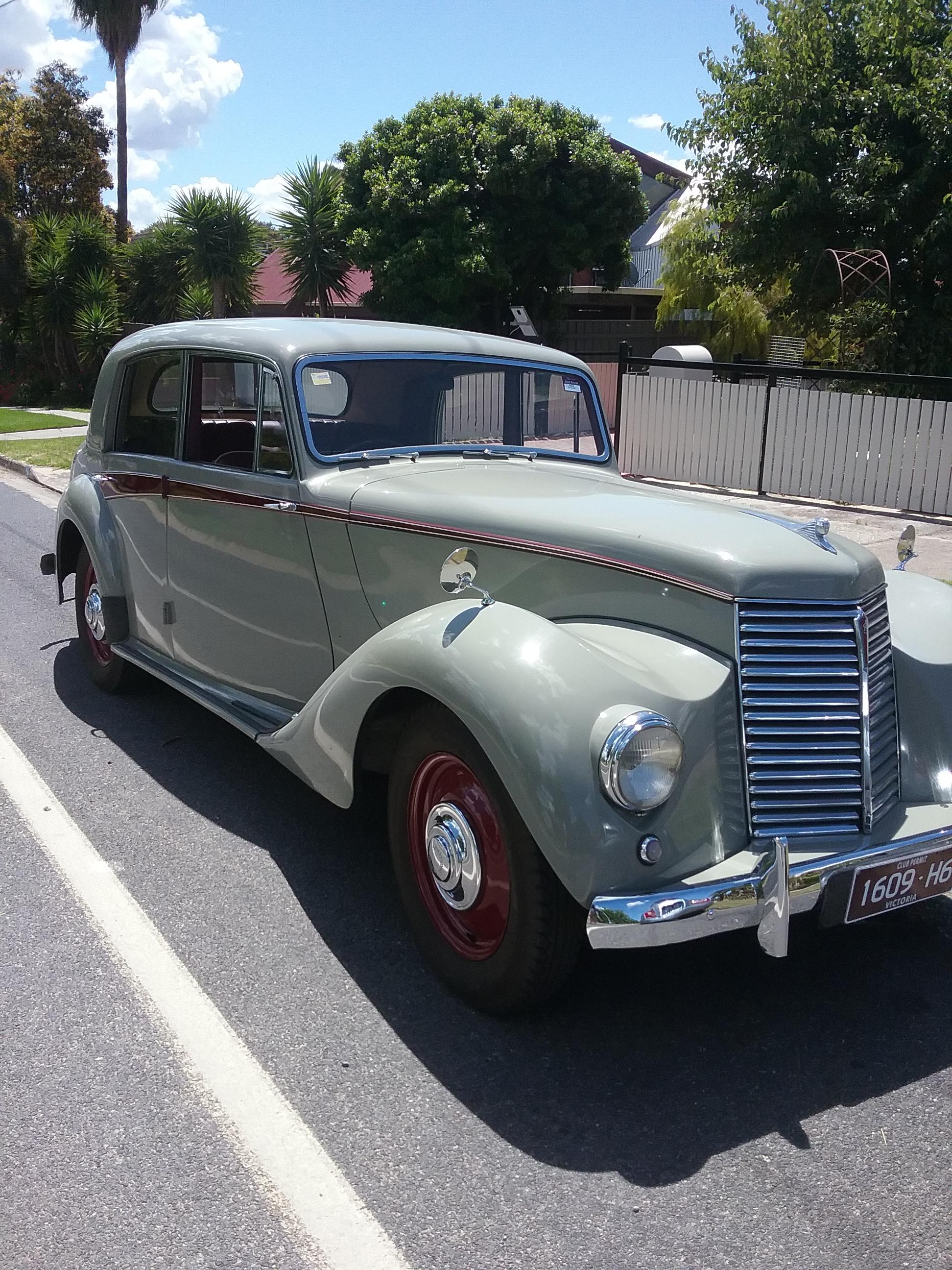 1951 ARMSTRONG SIDDELEY WHITLEY SEDAN
