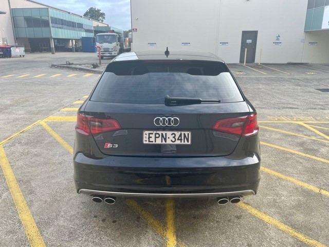 2016 AUDI S3 8V MY17 SPORTBACK 2.0 TFSI S TRONIC 7 SP AUTO S-TRONIC 5D HATCHBACK 