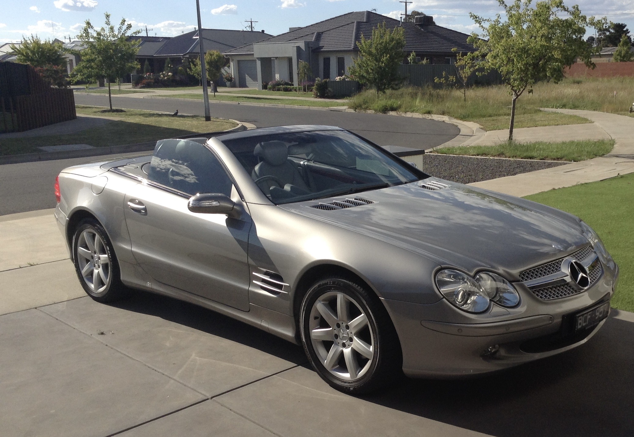 2004 MERCEDES-BENZ SL350 CONVERTIBLE