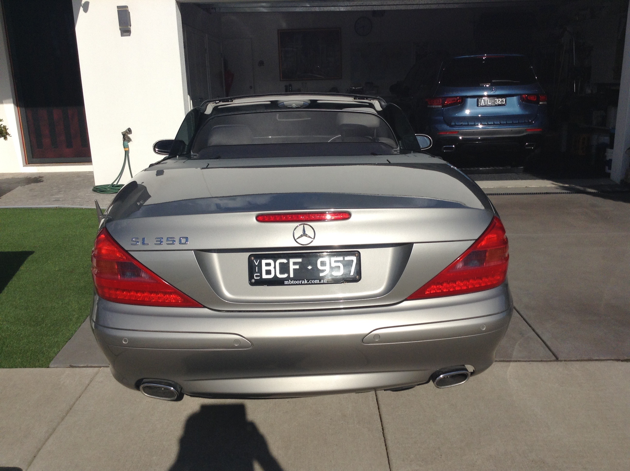 2004 MERCEDES-BENZ SL350 CONVERTIBLE