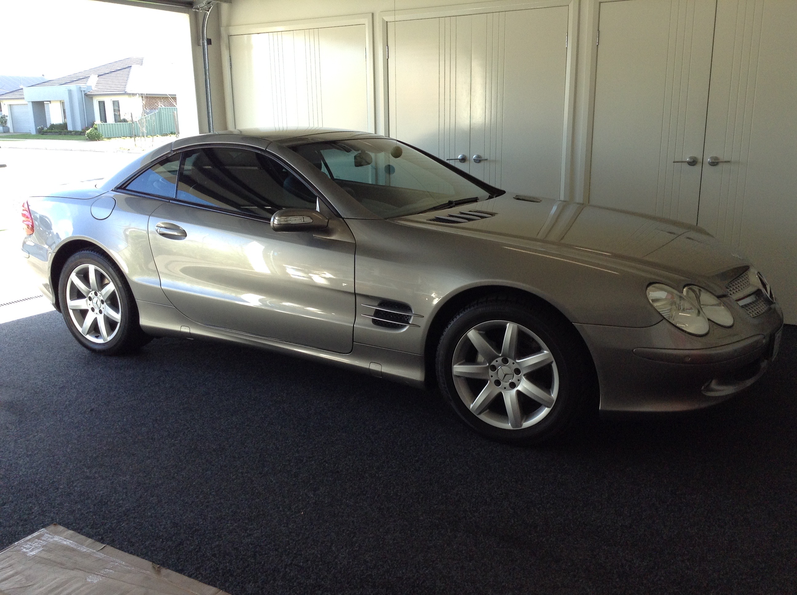 2004 MERCEDES-BENZ SL350 CONVERTIBLE
