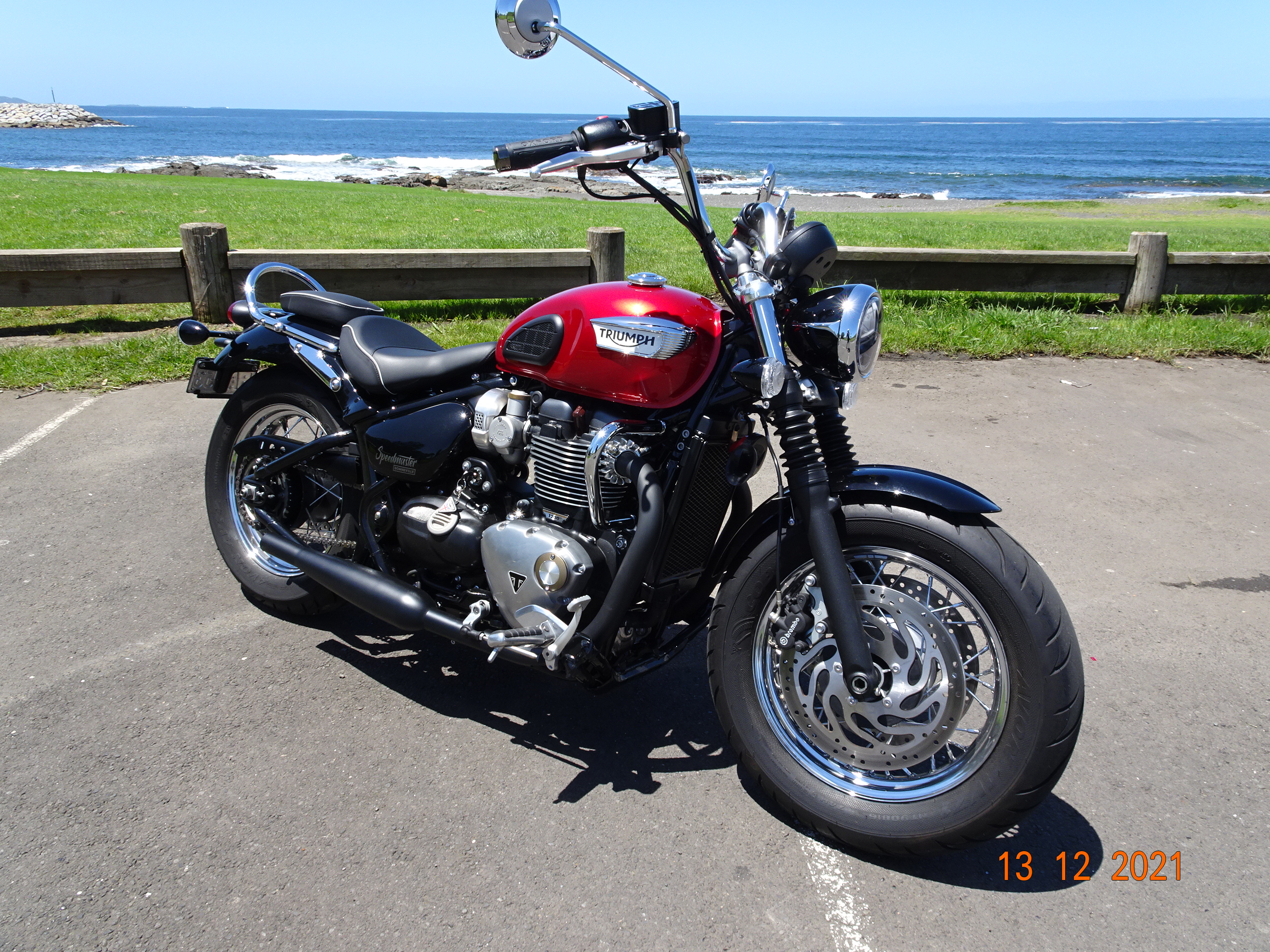 2018 TRIUMPH BONNEVILLE SPEEDMASTER 1200CC ROAD 