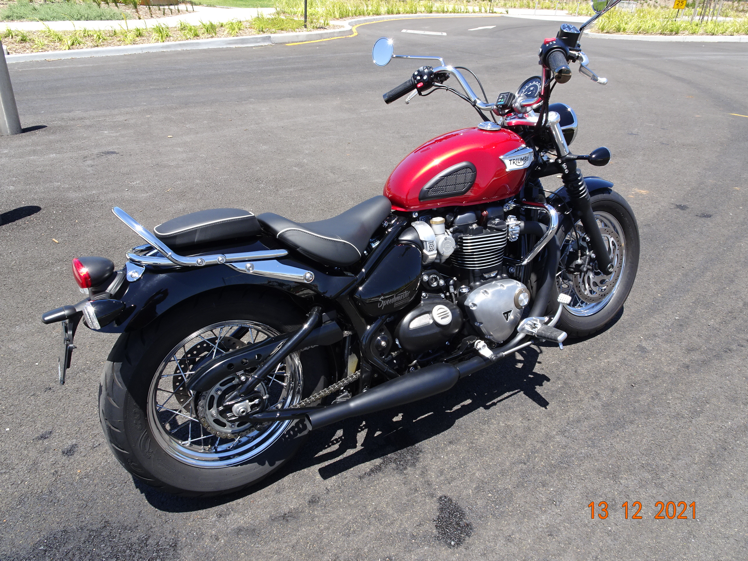 2018 TRIUMPH BONNEVILLE SPEEDMASTER 1200CC ROAD 