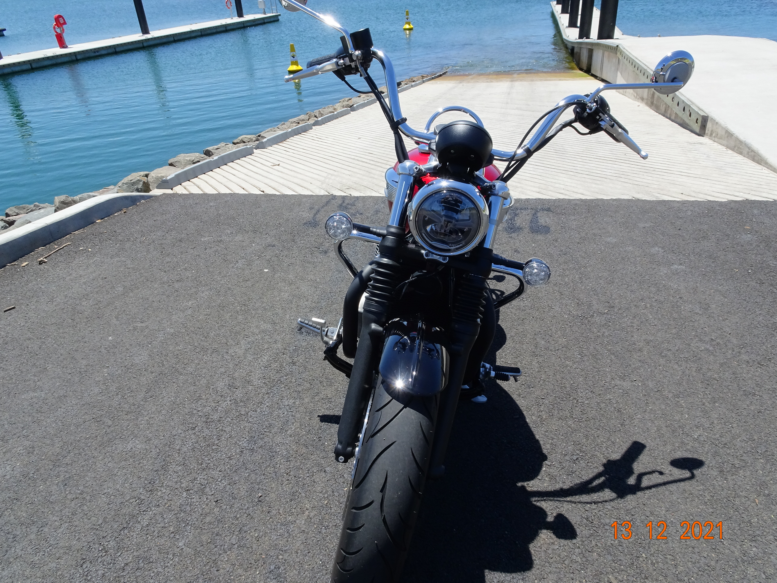 2018 TRIUMPH BONNEVILLE SPEEDMASTER 1200CC ROAD 