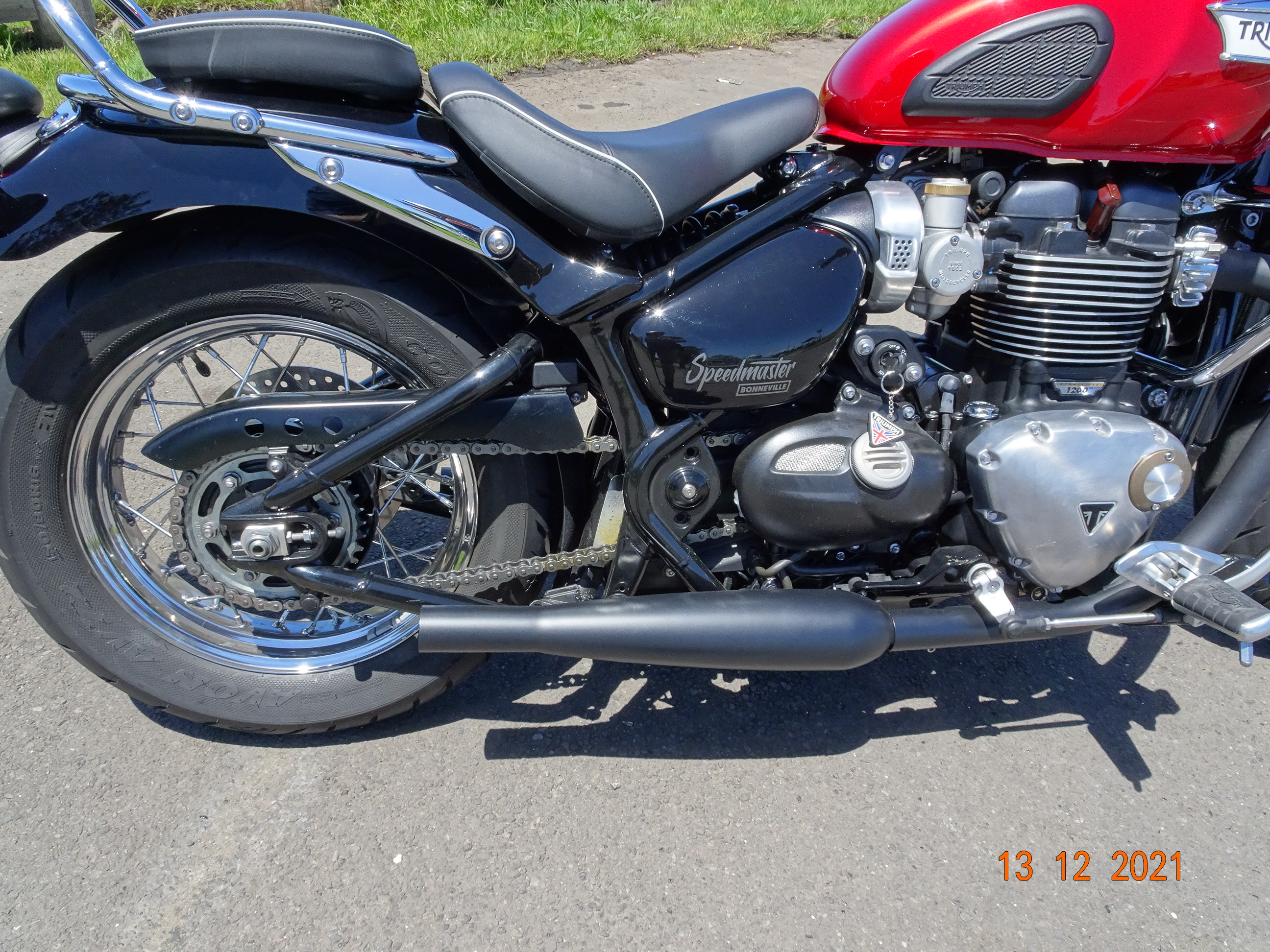 2018 TRIUMPH BONNEVILLE SPEEDMASTER 1200CC ROAD 