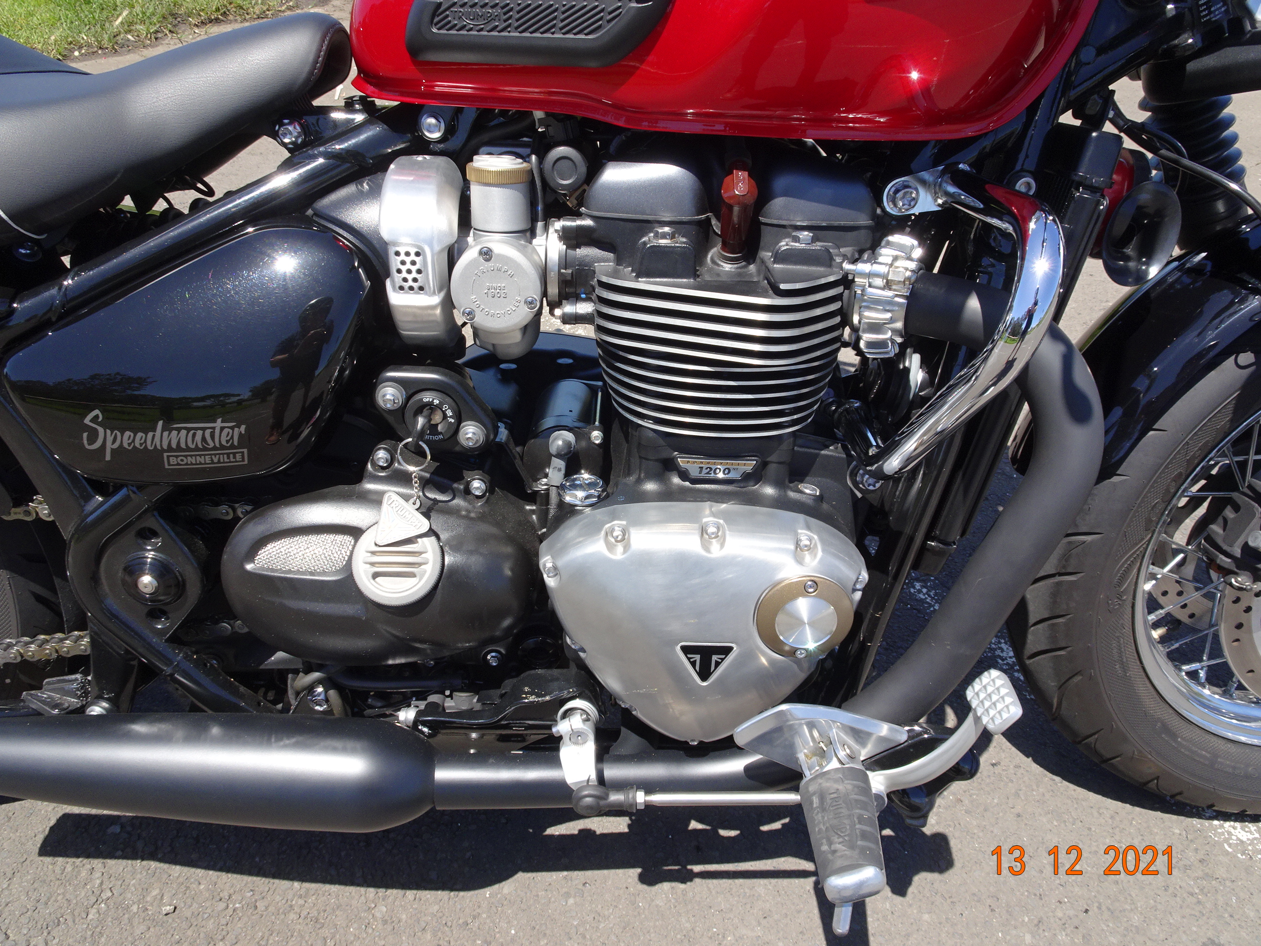 2018 TRIUMPH BONNEVILLE SPEEDMASTER 1200CC ROAD 
