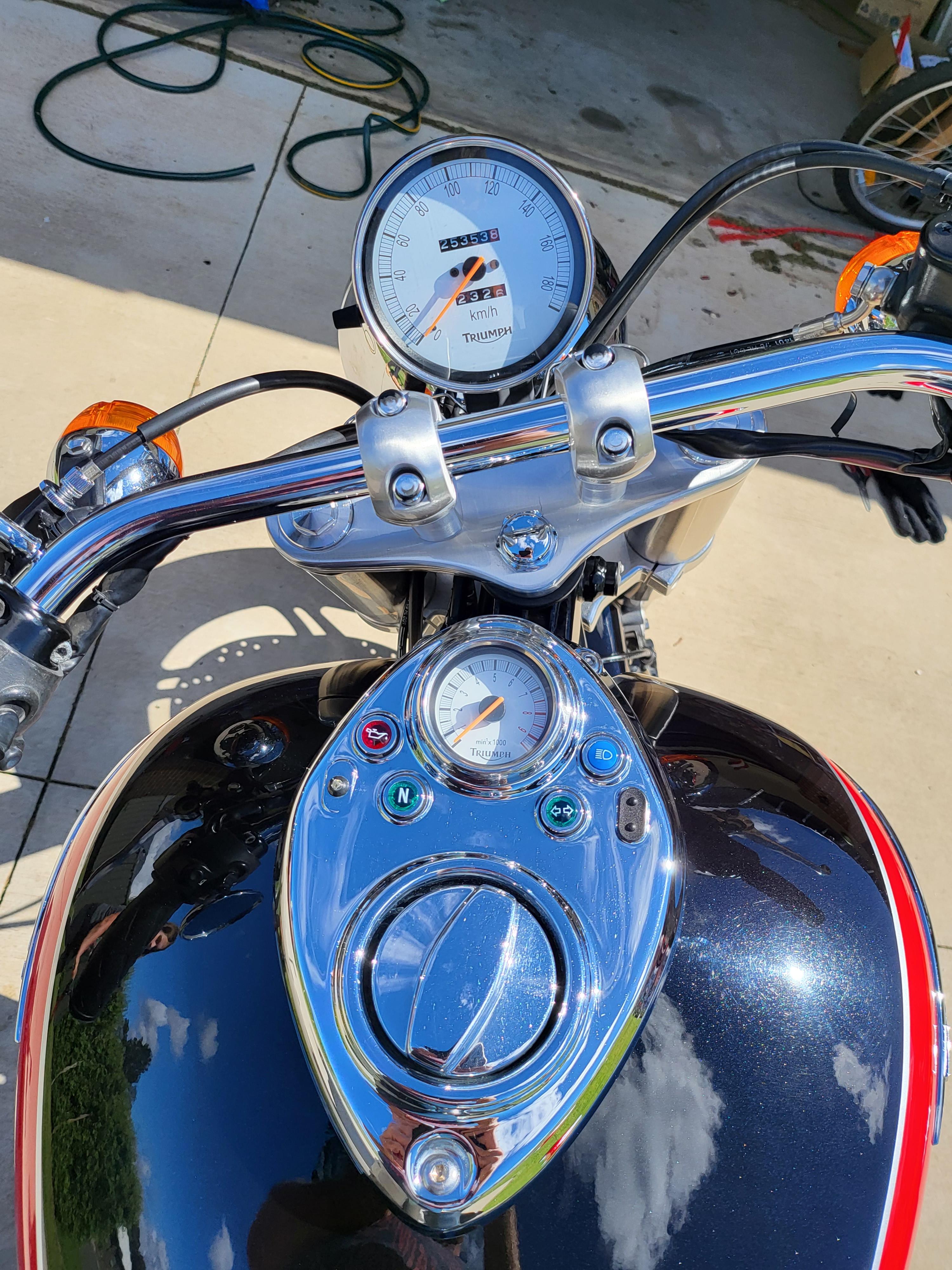 2007 TRIUMPH BONNEVILLE SPEEDMASTER CRUISER