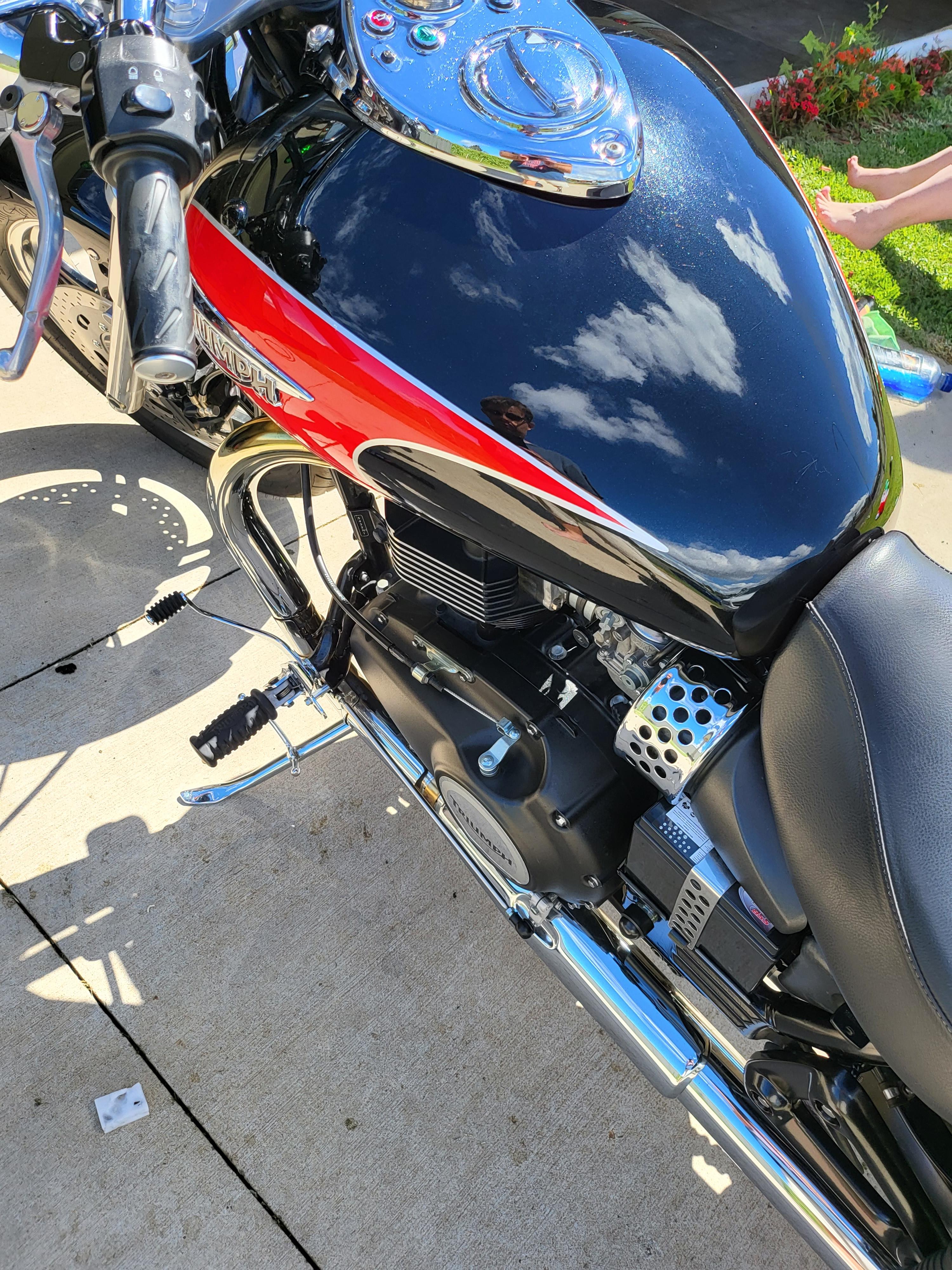 2007 TRIUMPH BONNEVILLE SPEEDMASTER CRUISER