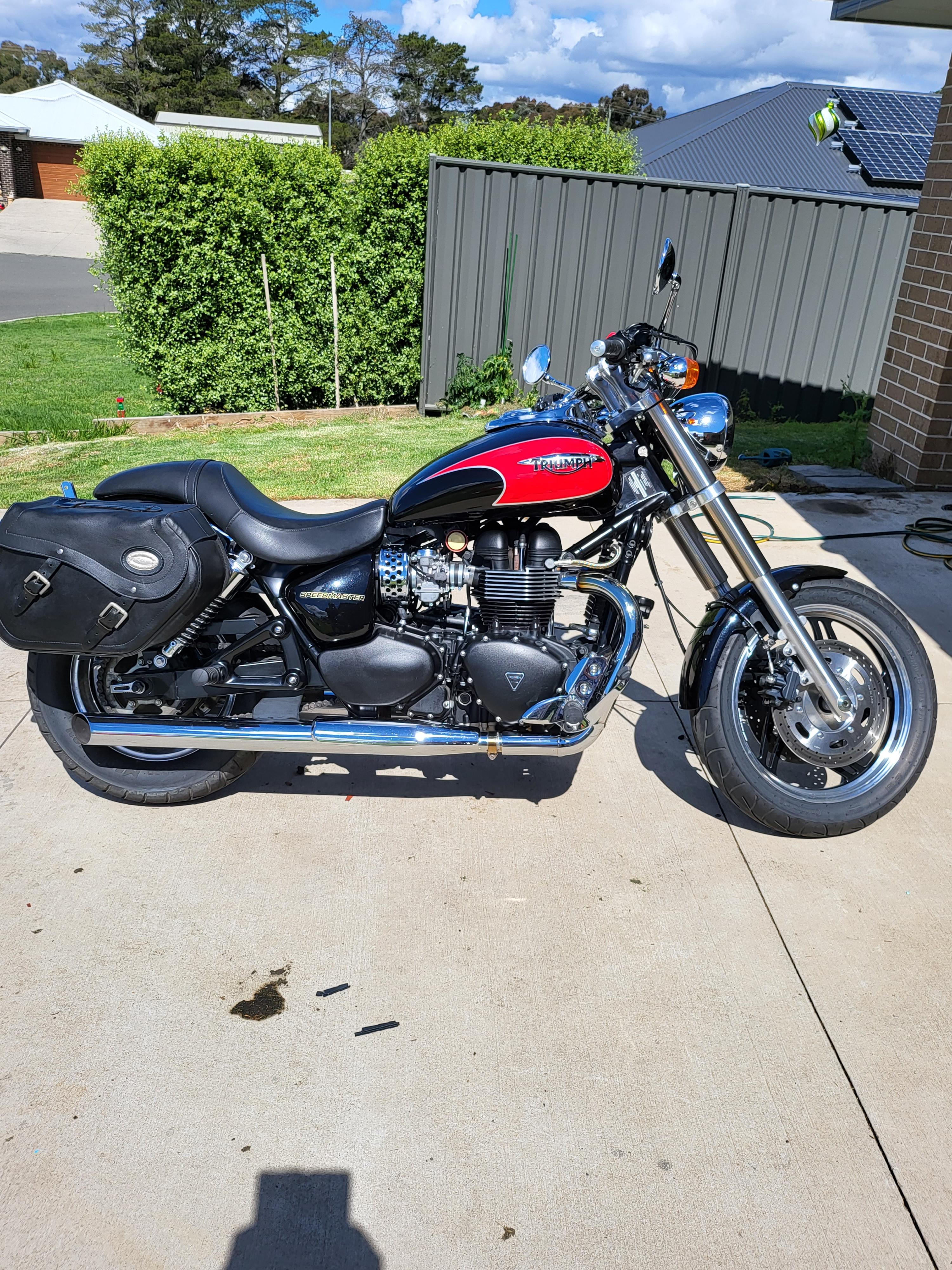 2007 TRIUMPH BONNEVILLE SPEEDMASTER CRUISER