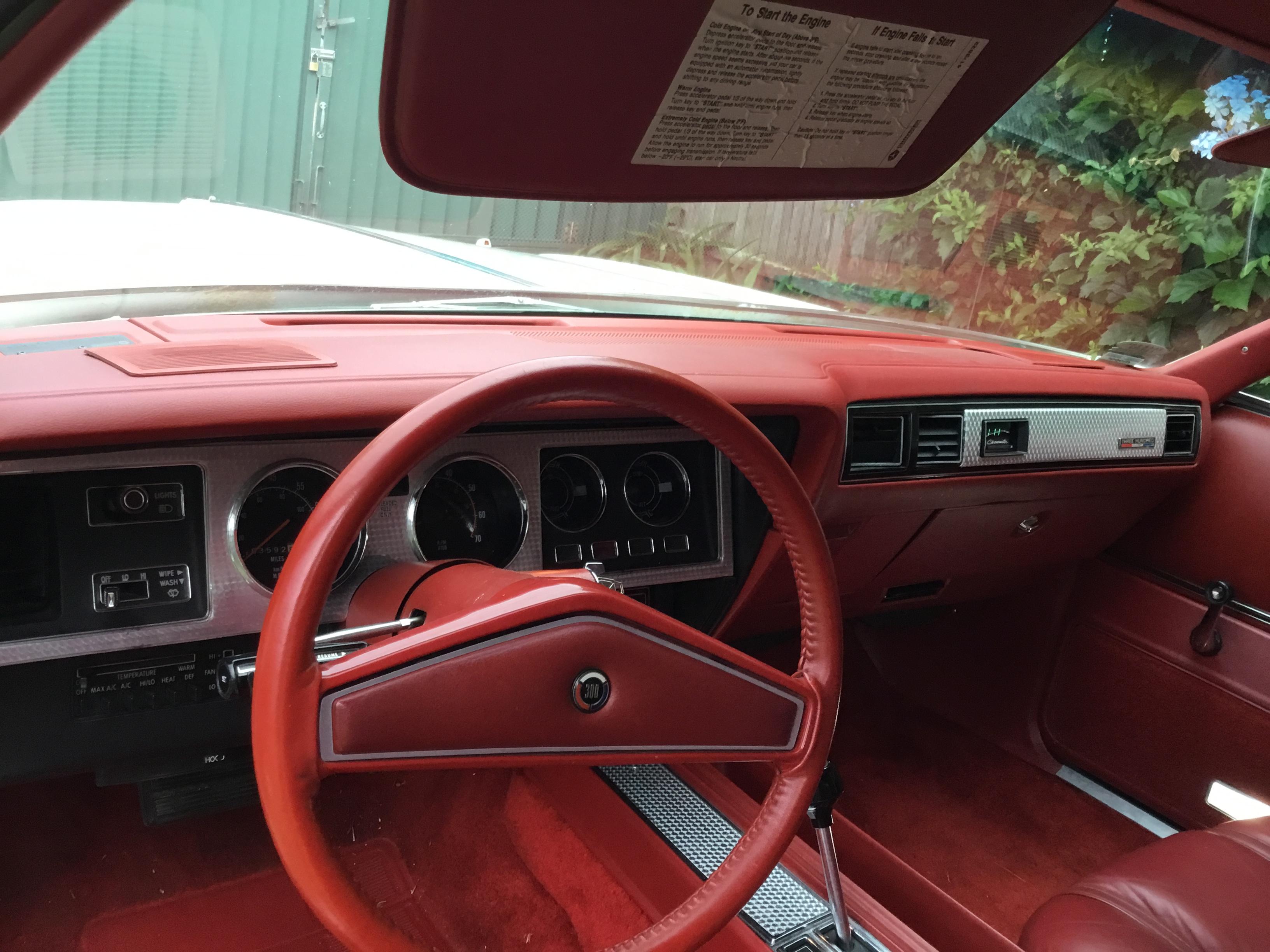 1979 CHRYSLER CORDOBA 300 COUPE