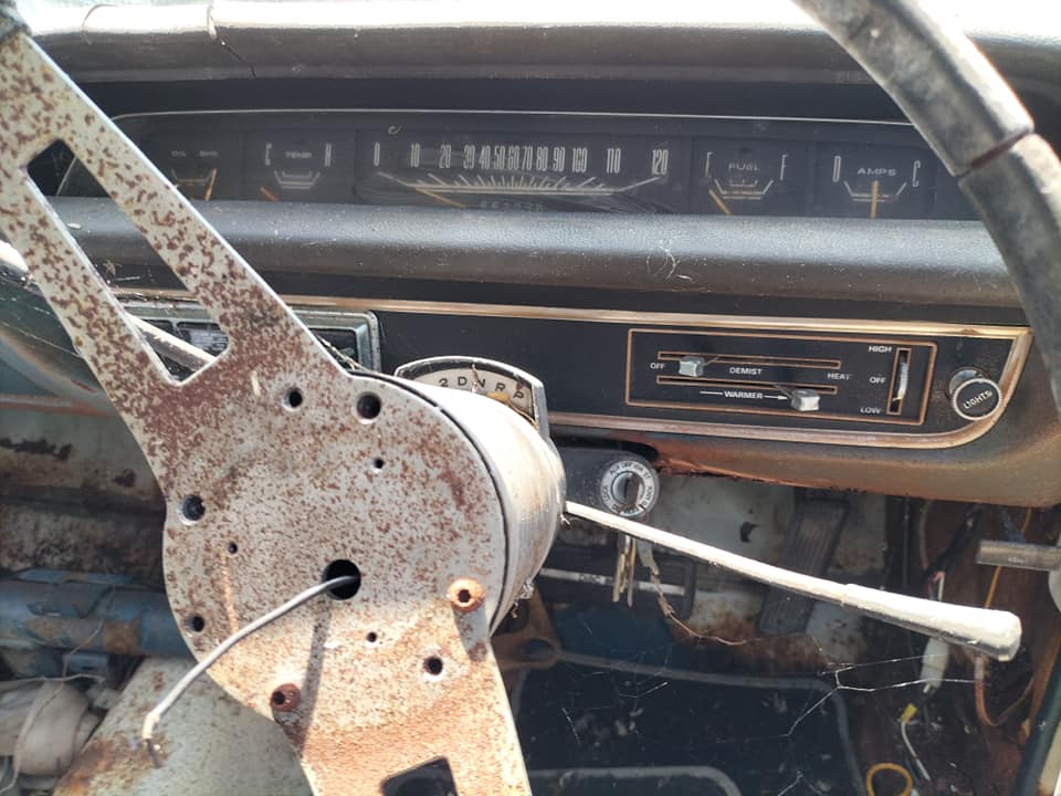 1972 CHRYSLER CHARGER VH 3 SP AUTOMATIC 2D COUPE 