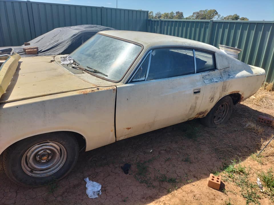 1972 CHRYSLER CHARGER VH 3 SP AUTOMATIC 2D COUPE