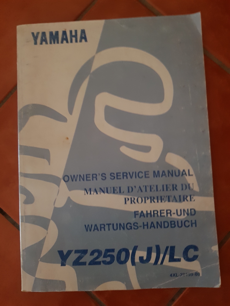 YAMAHA SERVICE MANUALS, GEN, YZ250 (J)/L