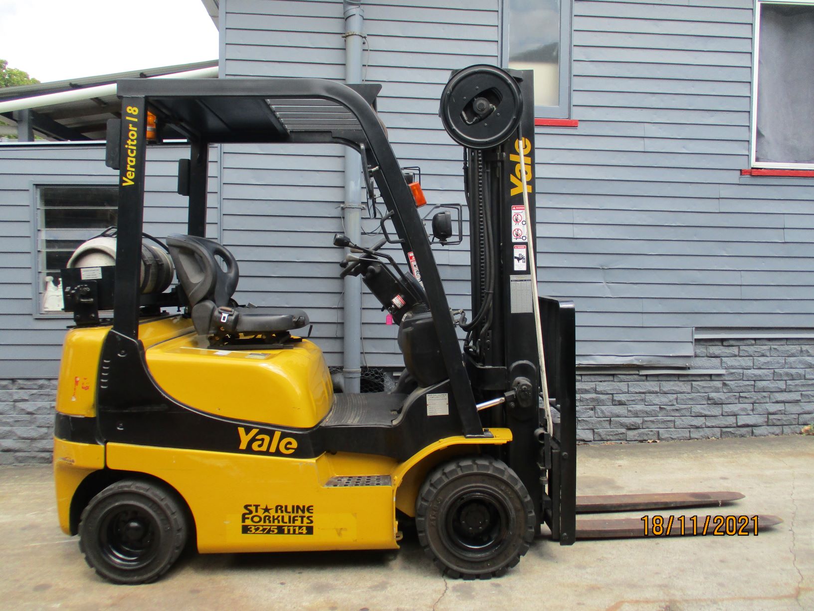 2008 Yale GLP18AK 1.8 Ton Forklift