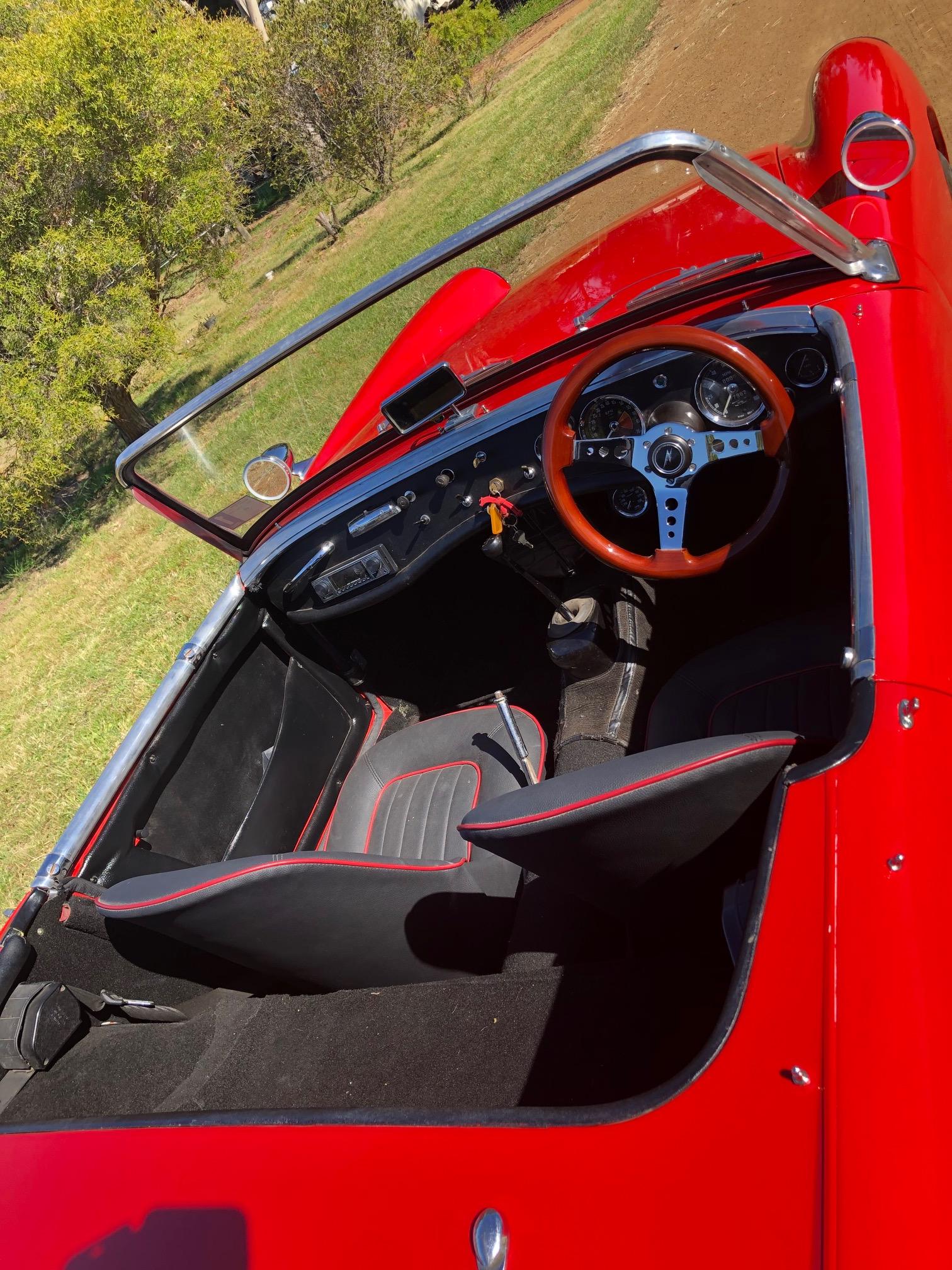 1962 AUSTIN HEALEY SPRITE MK II SPORTS 4 SP MANUAL 2D ROADSTER