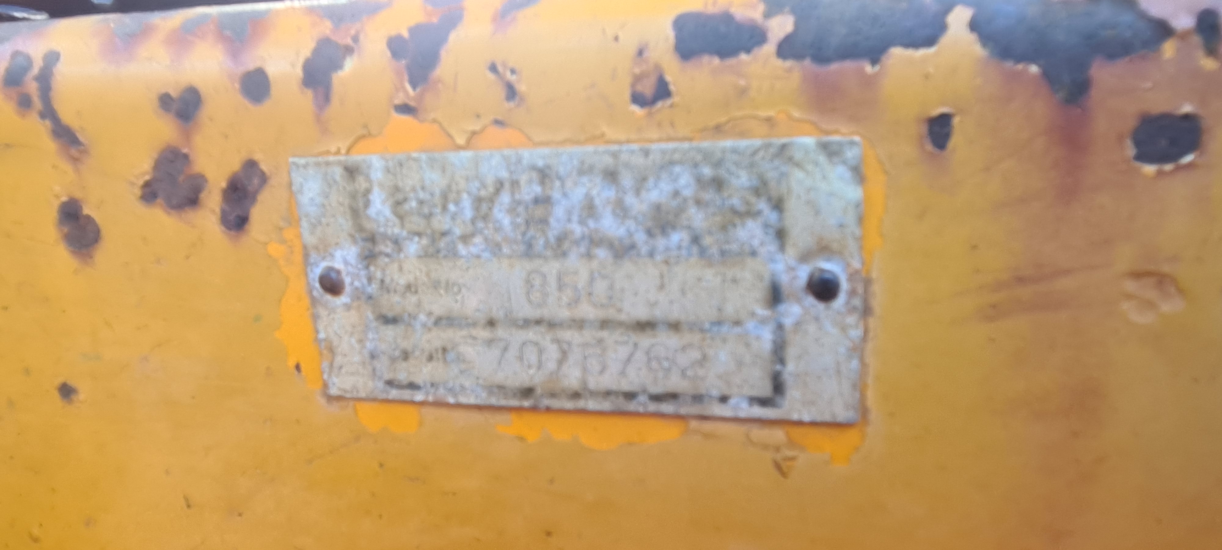 CASE DROTT TRAXCAVATOR 855 LOADER