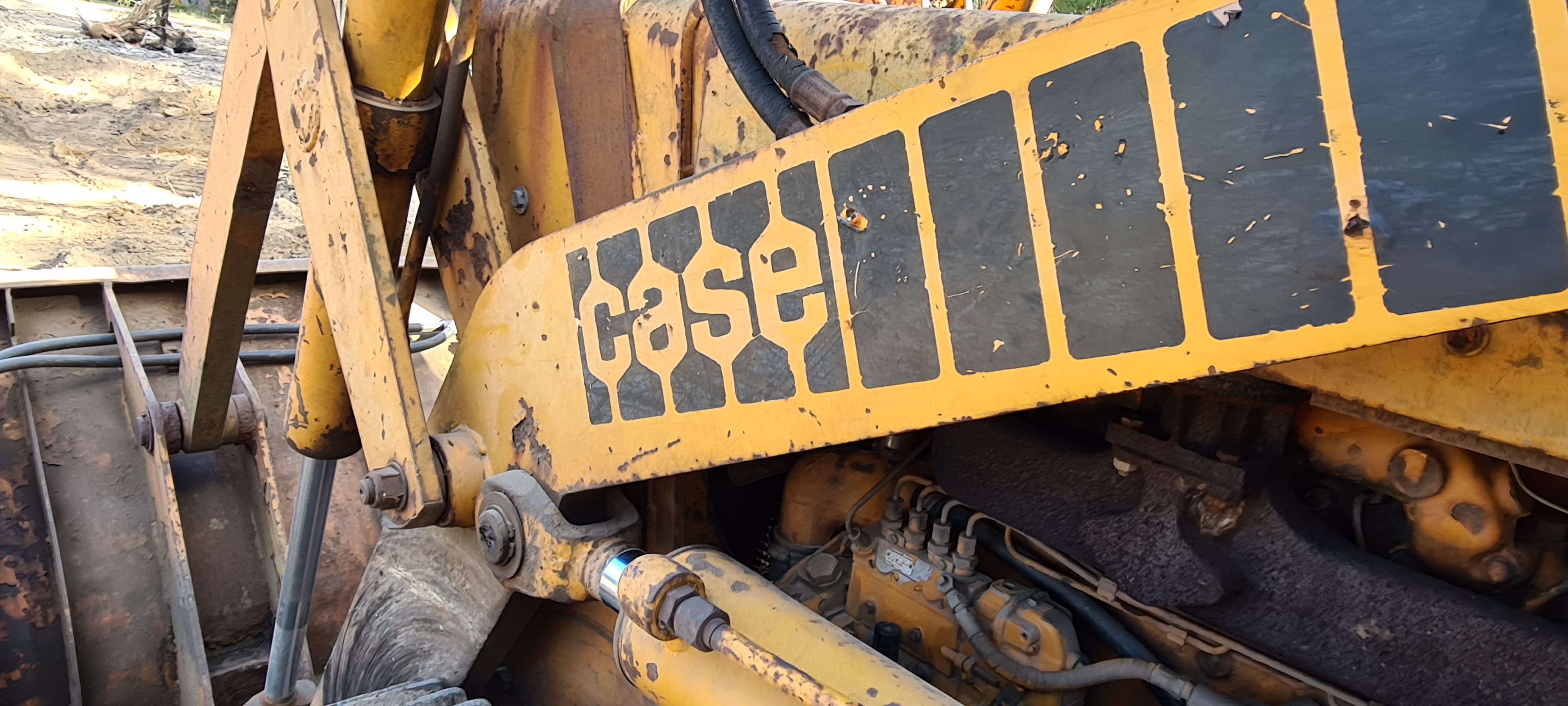 CASE DROTT TRAXCAVATOR 855 LOADER