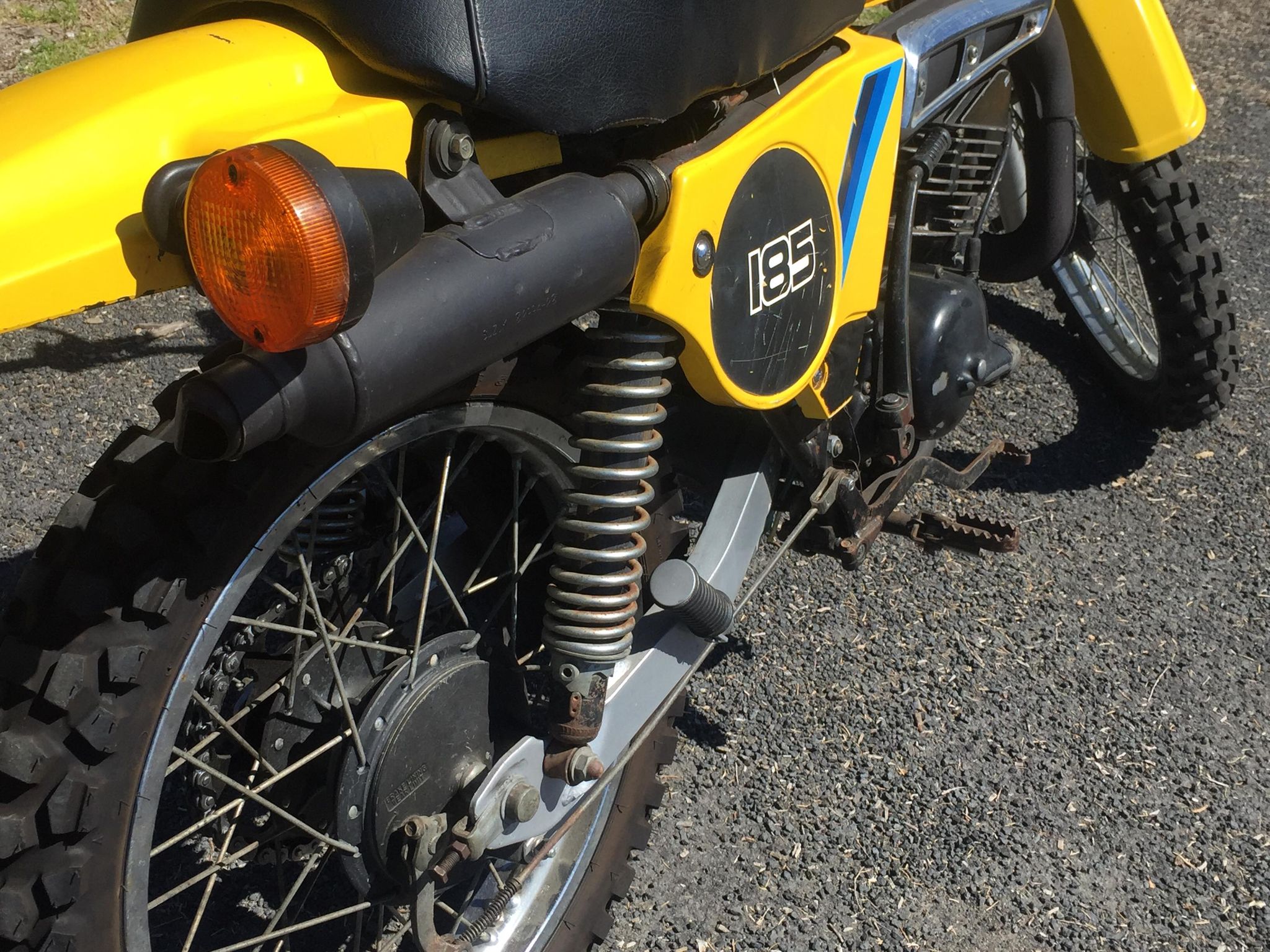 1987 SUZUKI TS185 OFF ROAD
