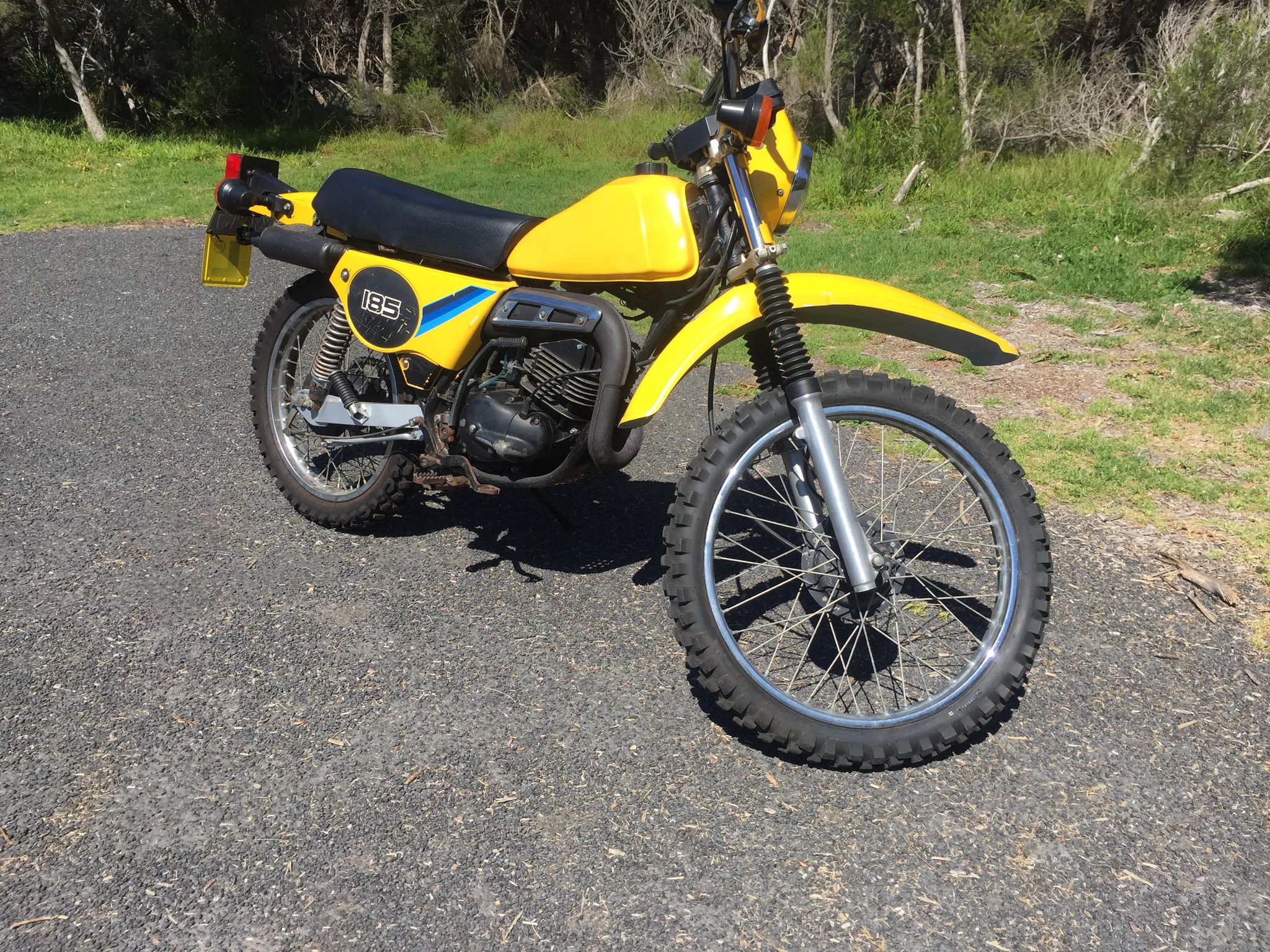 1987 SUZUKI TS185 OFF ROAD