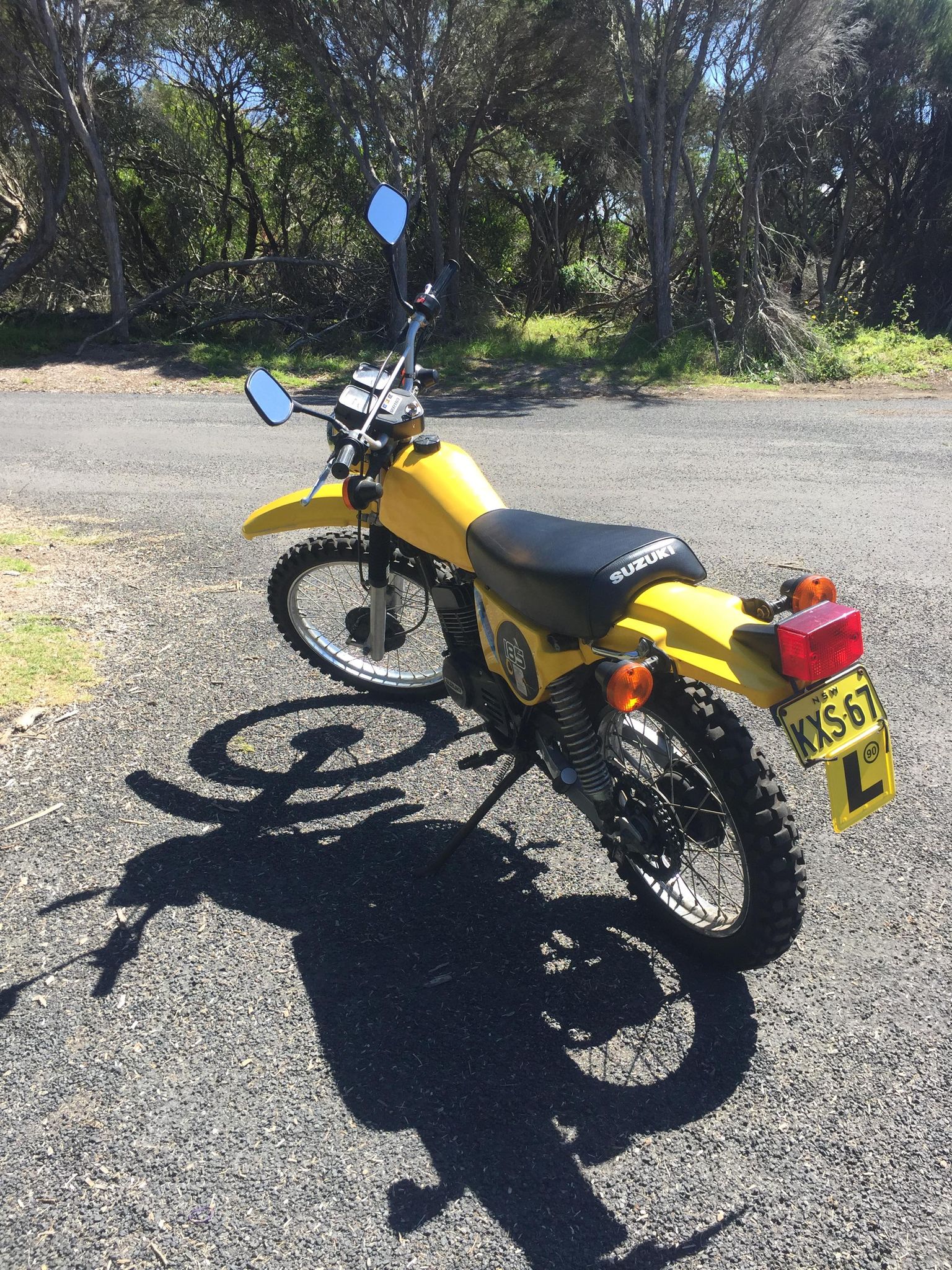 1987 SUZUKI TS185 OFF ROAD