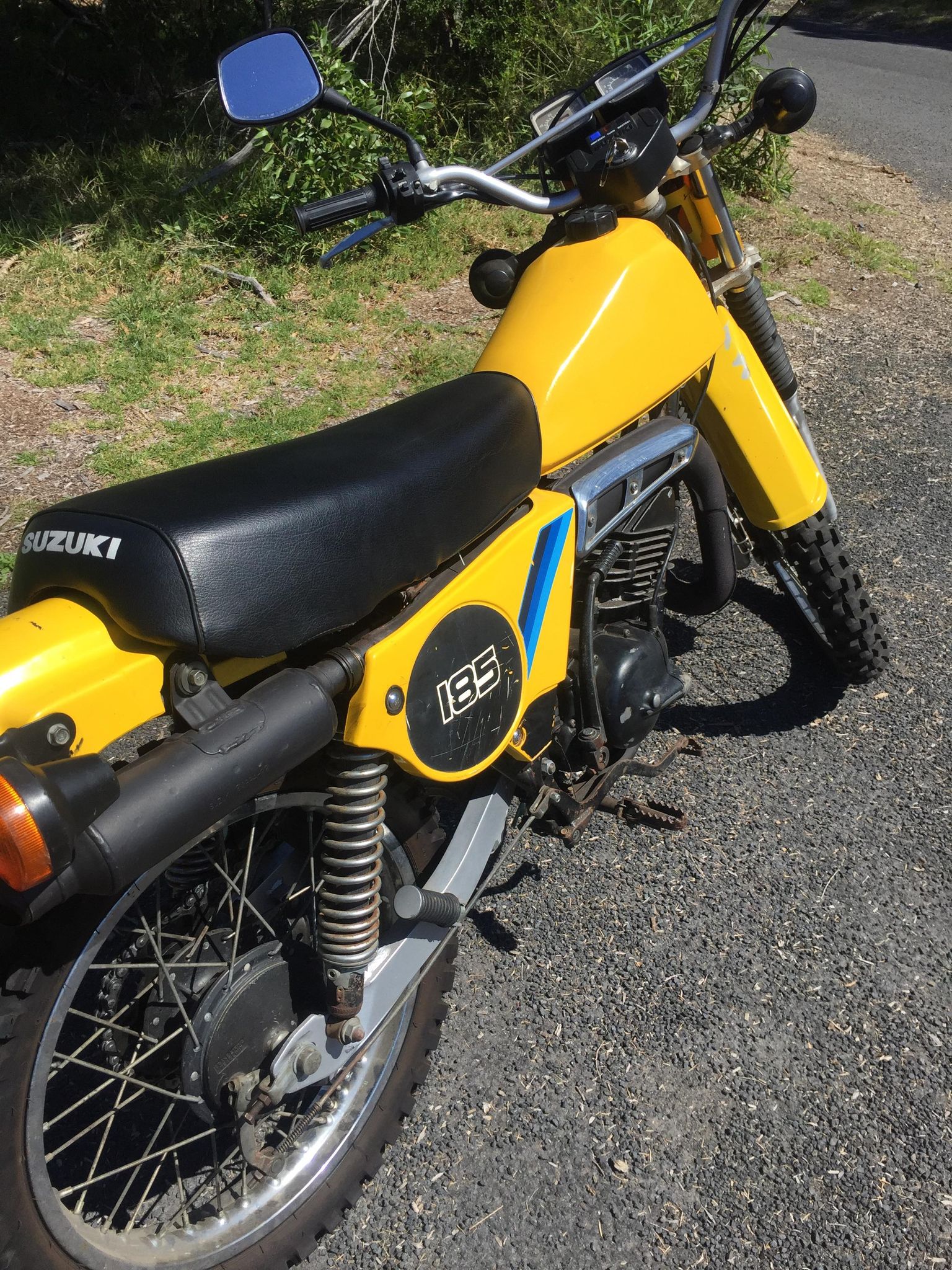 1987 SUZUKI TS185 OFF ROAD