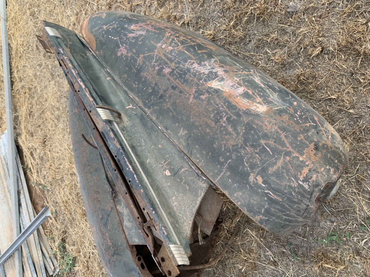 DODGE 1940 FRONT GUARDS & BONNET SIDES