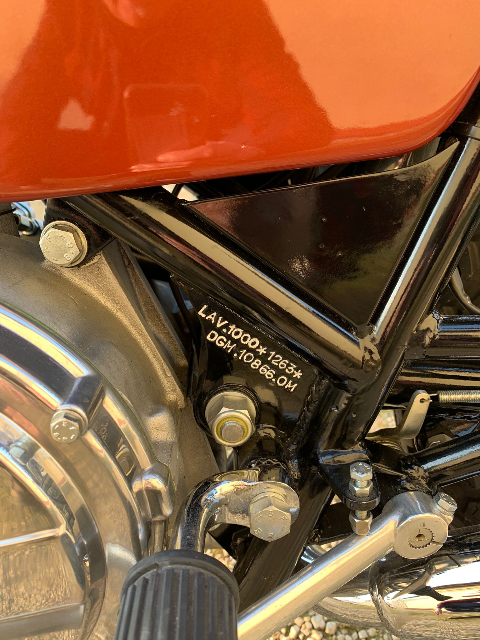 1973 LAVERDA DRUMMER 3C 1000 ROAD