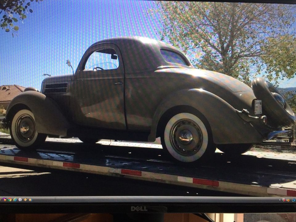 1936 FORD DELUXE 3 WINDOW COUPE