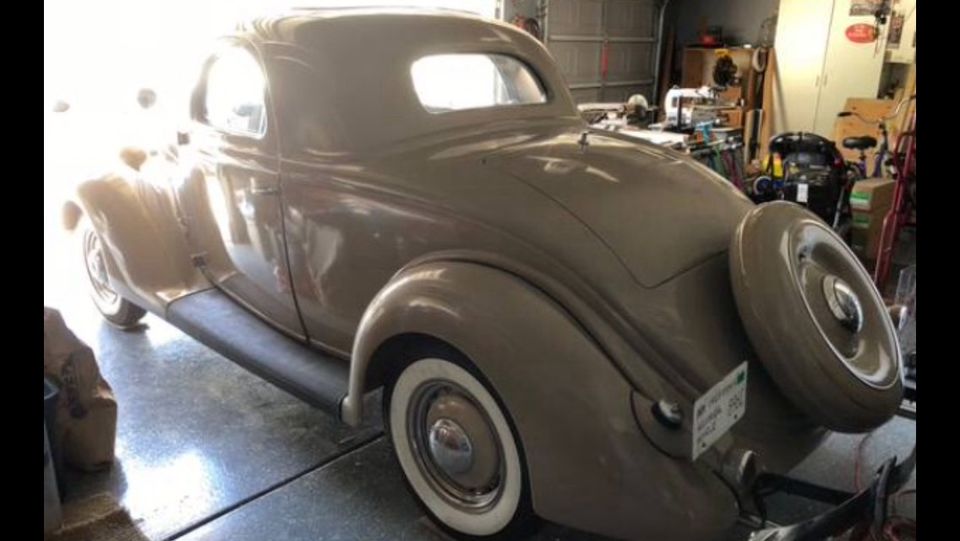1936 FORD DELUXE 3 WINDOW COUPE
