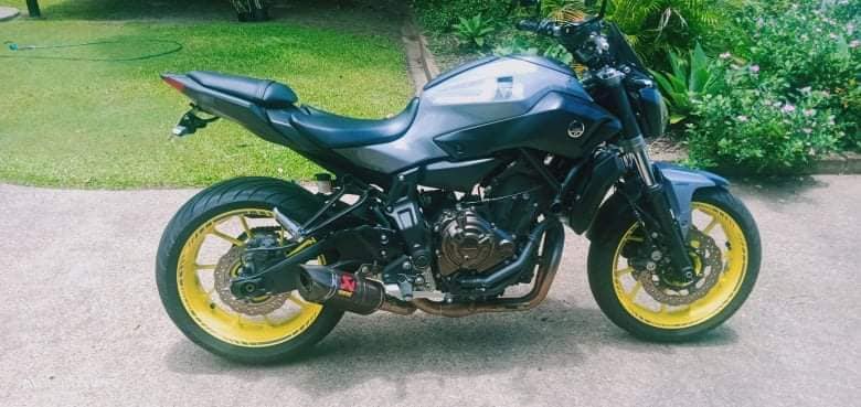 2016 YAMAHA MT-07 LAMS ROAD