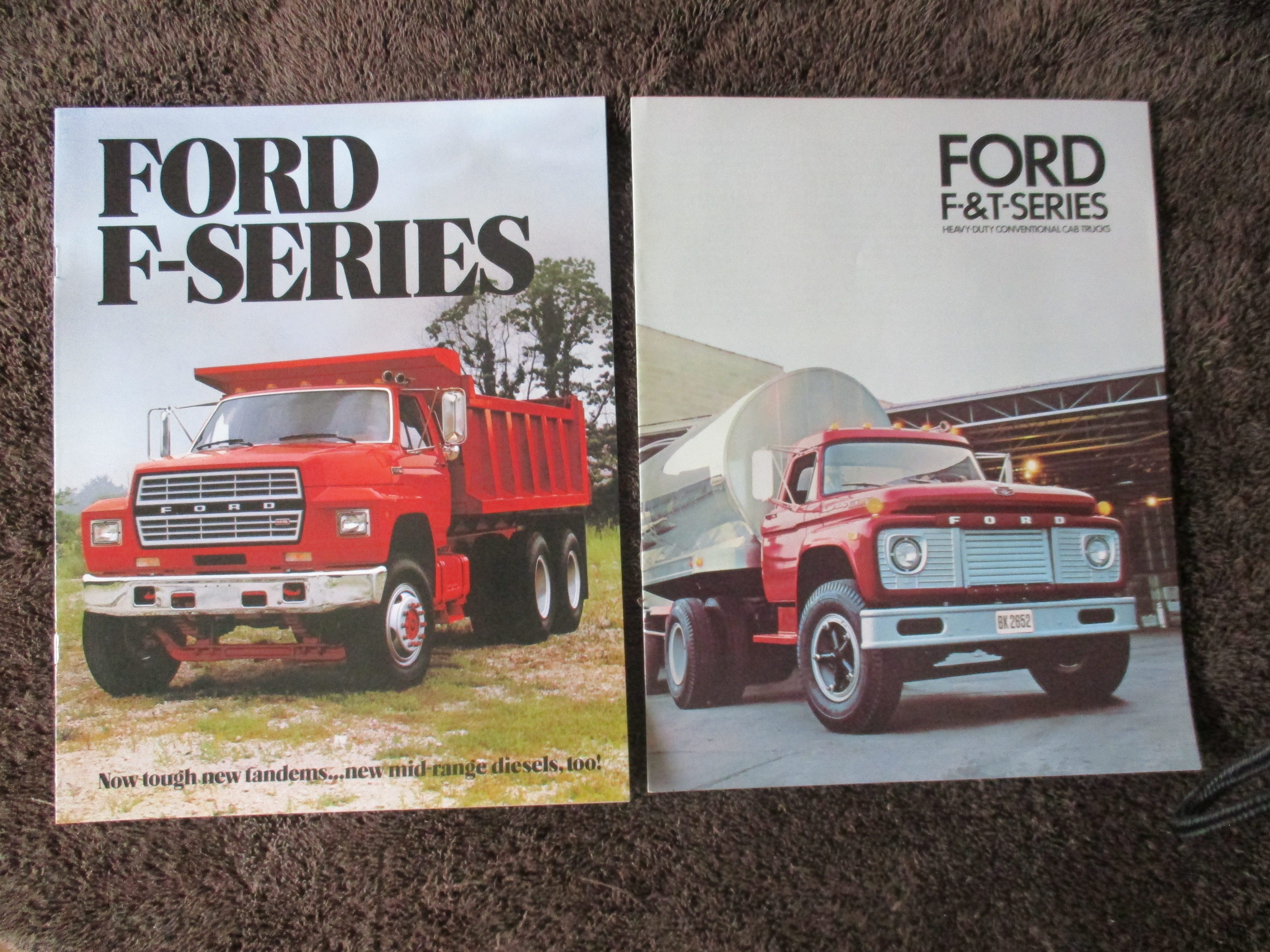 FORD USA 1968 F & T SERIES 12 PAGE BROCHURE