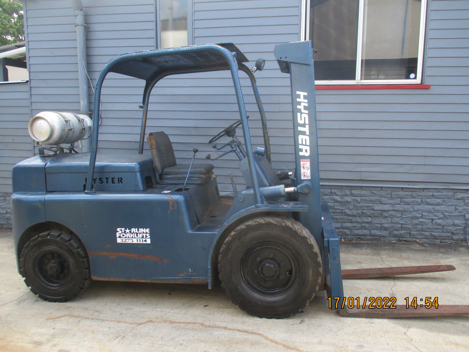 1973 Hyster H80C 4 Ton Used Forklift
