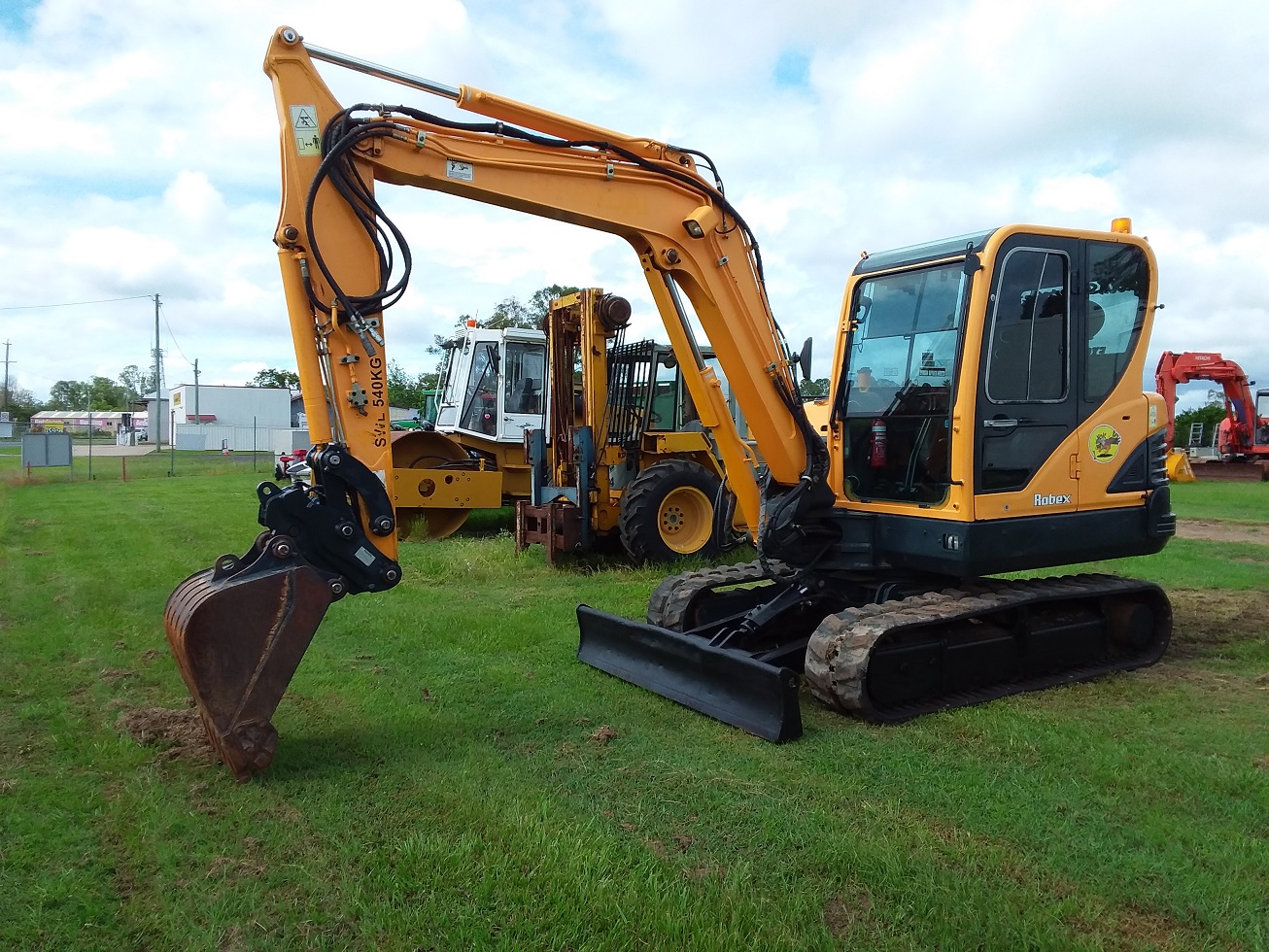 2013 Hyundai R55-9 Cab Excavator