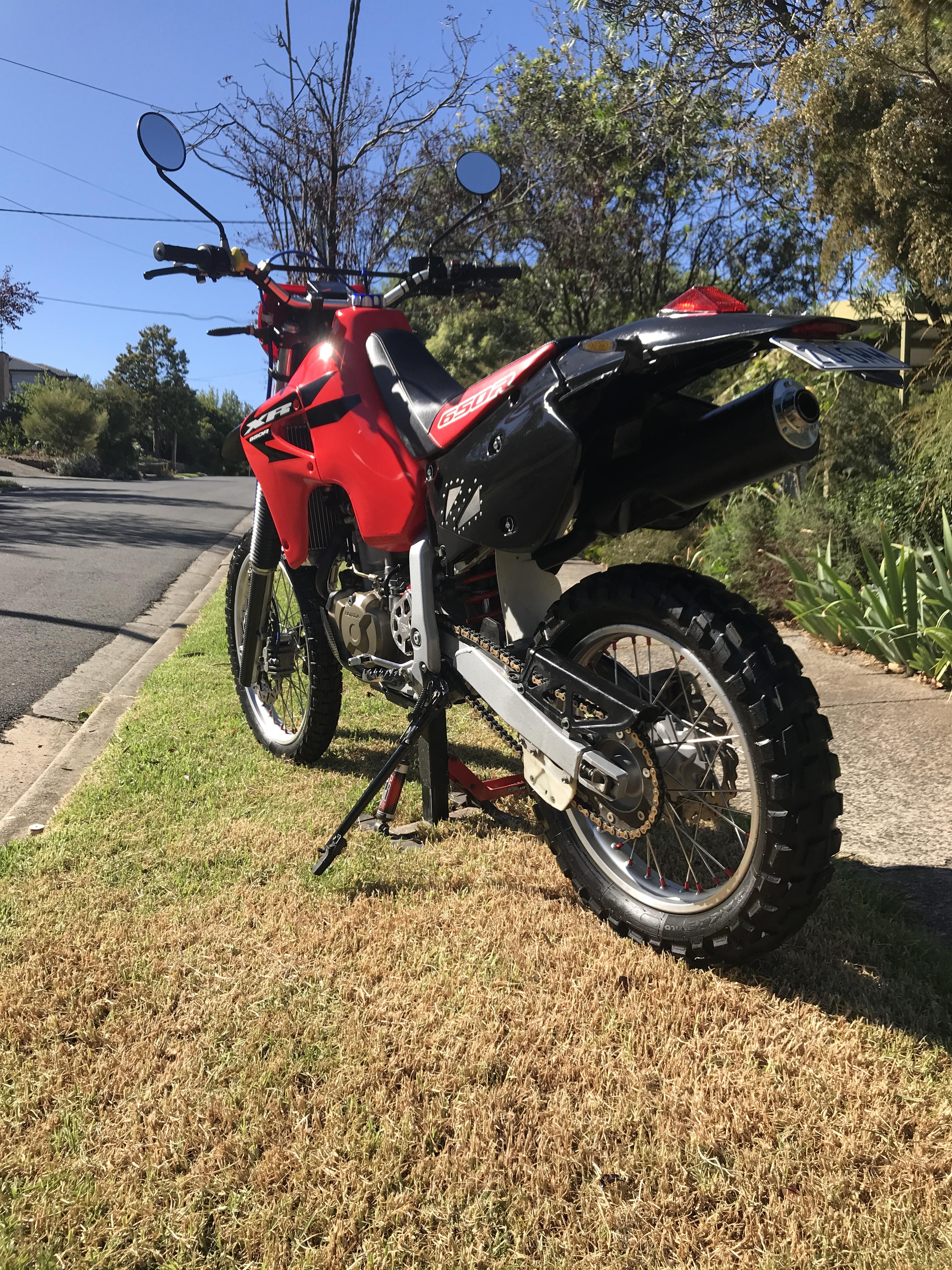 2001 HONDA XR650R ENDURO 