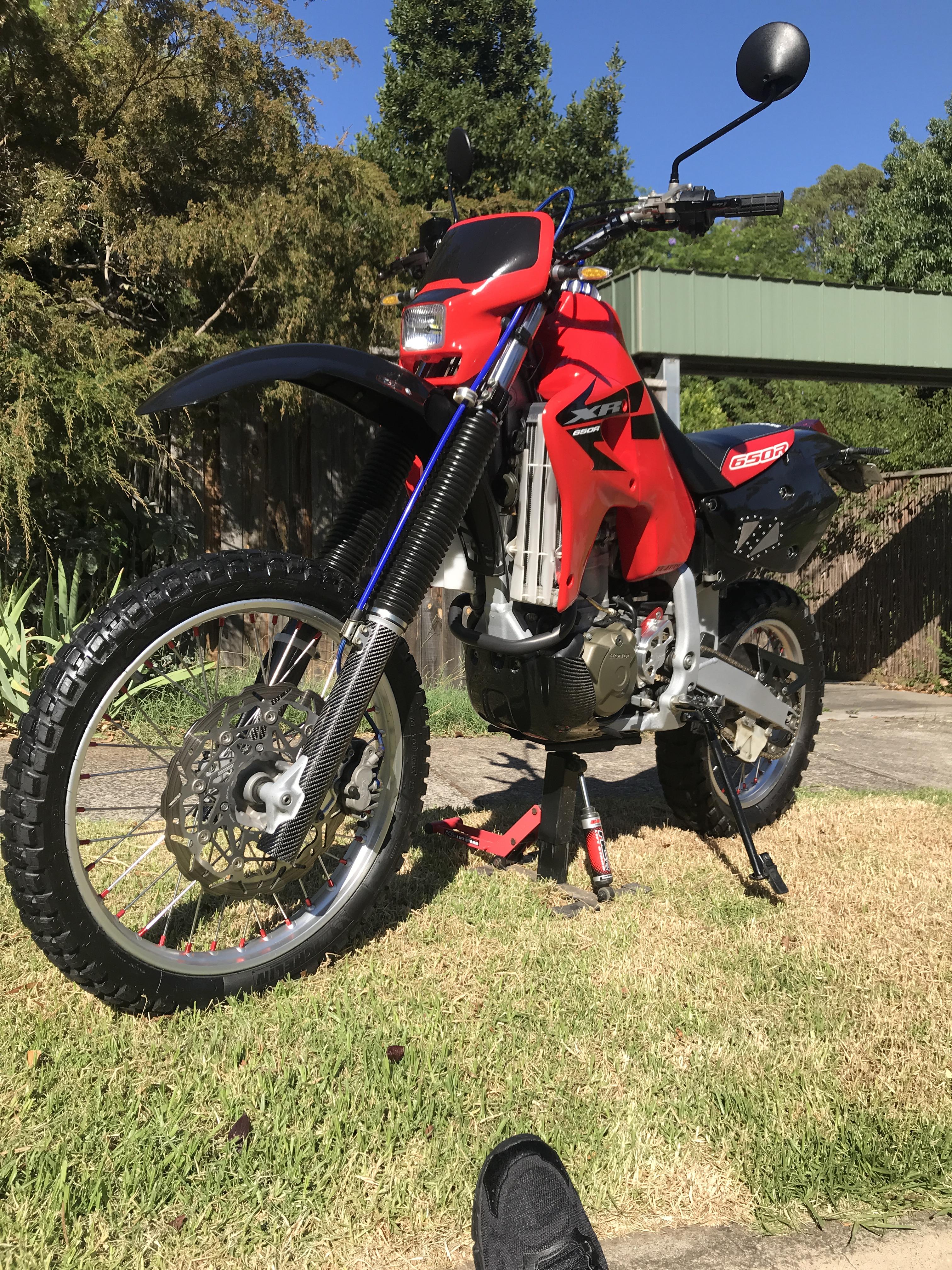 2001 HONDA XR650R ENDURO 