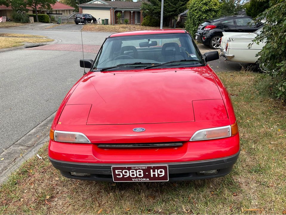 1990 FORD CAPRI TURBO CONVERTIBLE