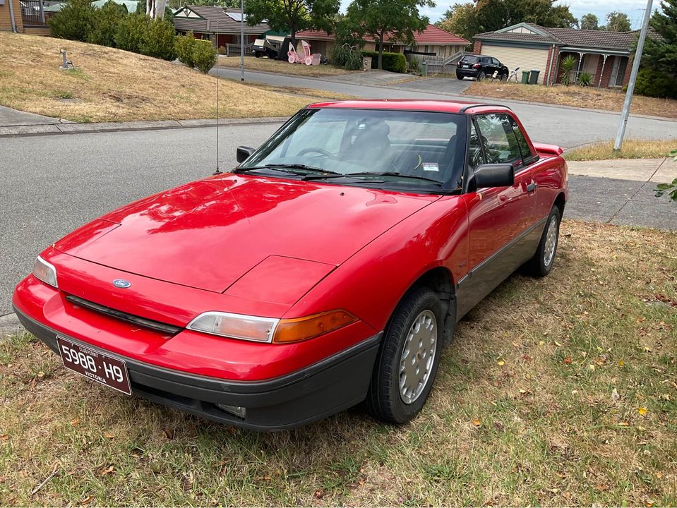 1990 FORD CAPRI TURBO CONVERTIBLE