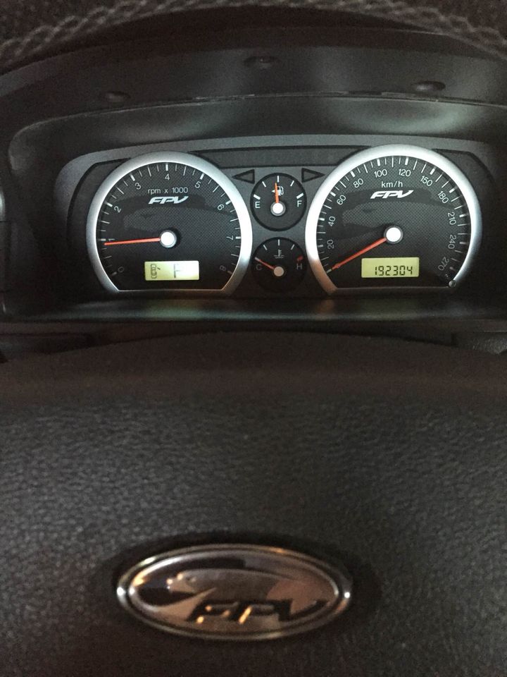 2007 FORD FPV BF MKII SUPER PURSUIT 6 SP AUTO SEQ SPORTSHIFT UTILITY