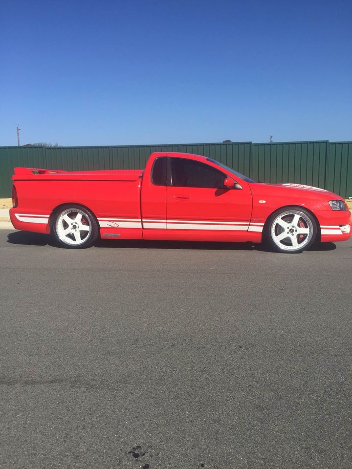 2007 FORD FPV BF MKII SUPER PURSUIT 6 SP AUTO SEQ SPORTSHIFT UTILITY
